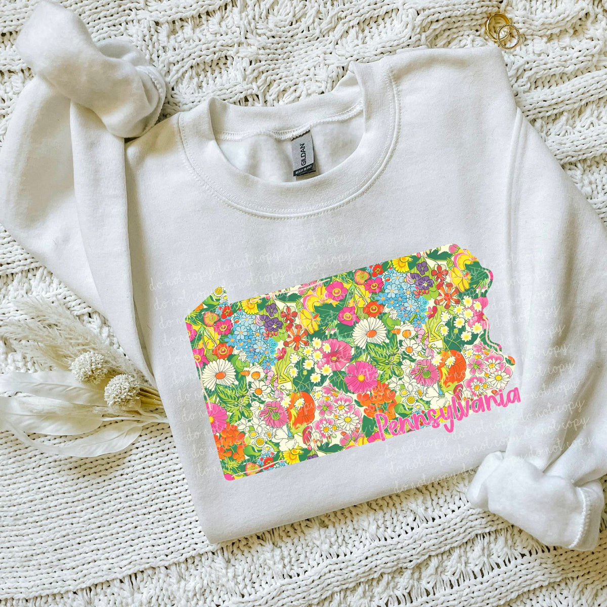 Pennsylvania florals (MMD) DTF Transfer