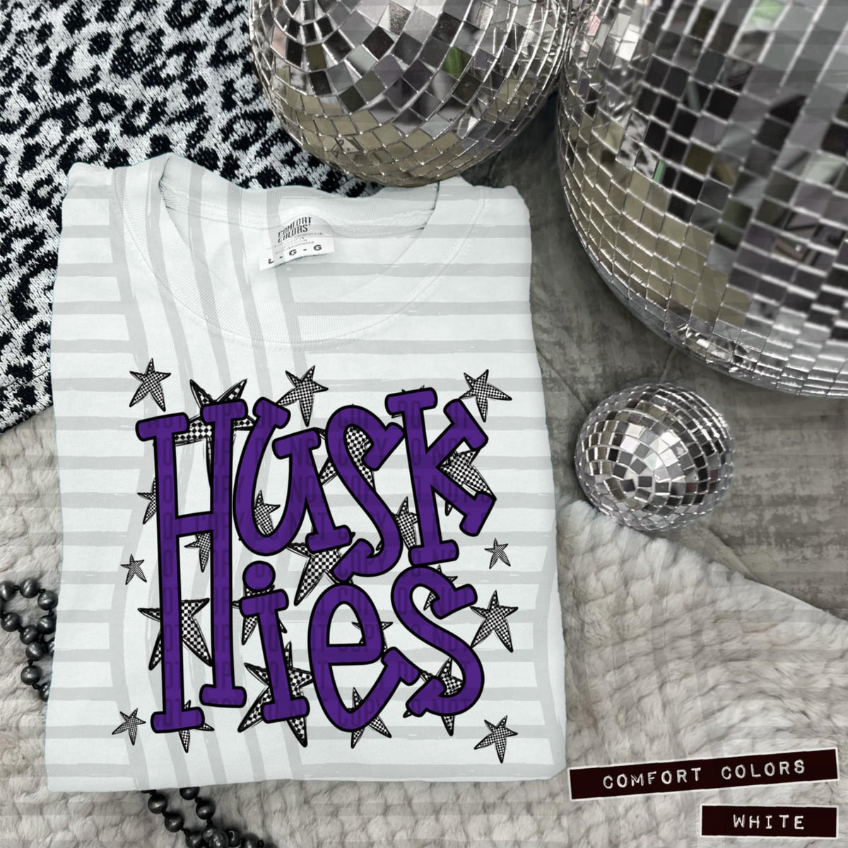 Purple Staggered Mascots (Caplinger)