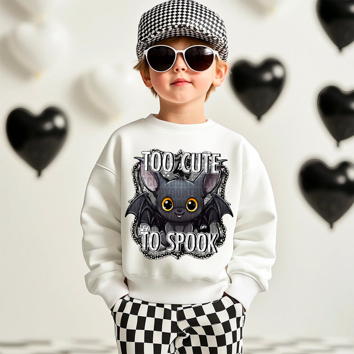 Too cute to spook 103687 DTF transfer