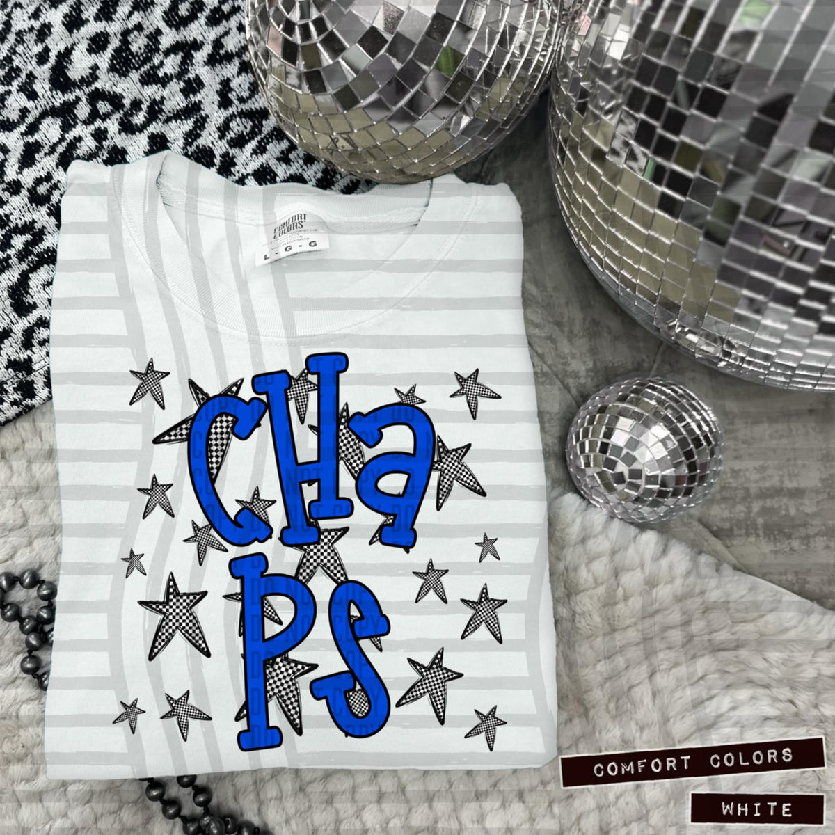 Blue Staggered Mascots (Caplinger)