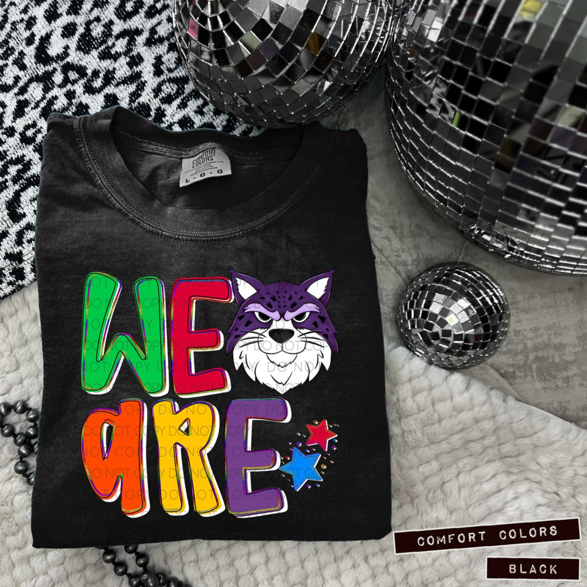 We are wildcats purple (Caplinger) 100790 DTF transfer