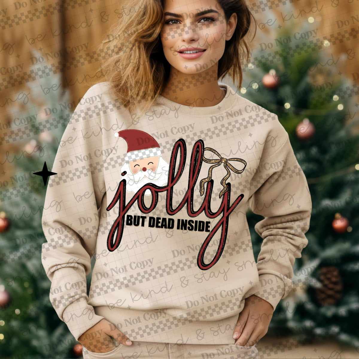 Jolly but dead inside (CMLD) 116719 DTF TRANSFER