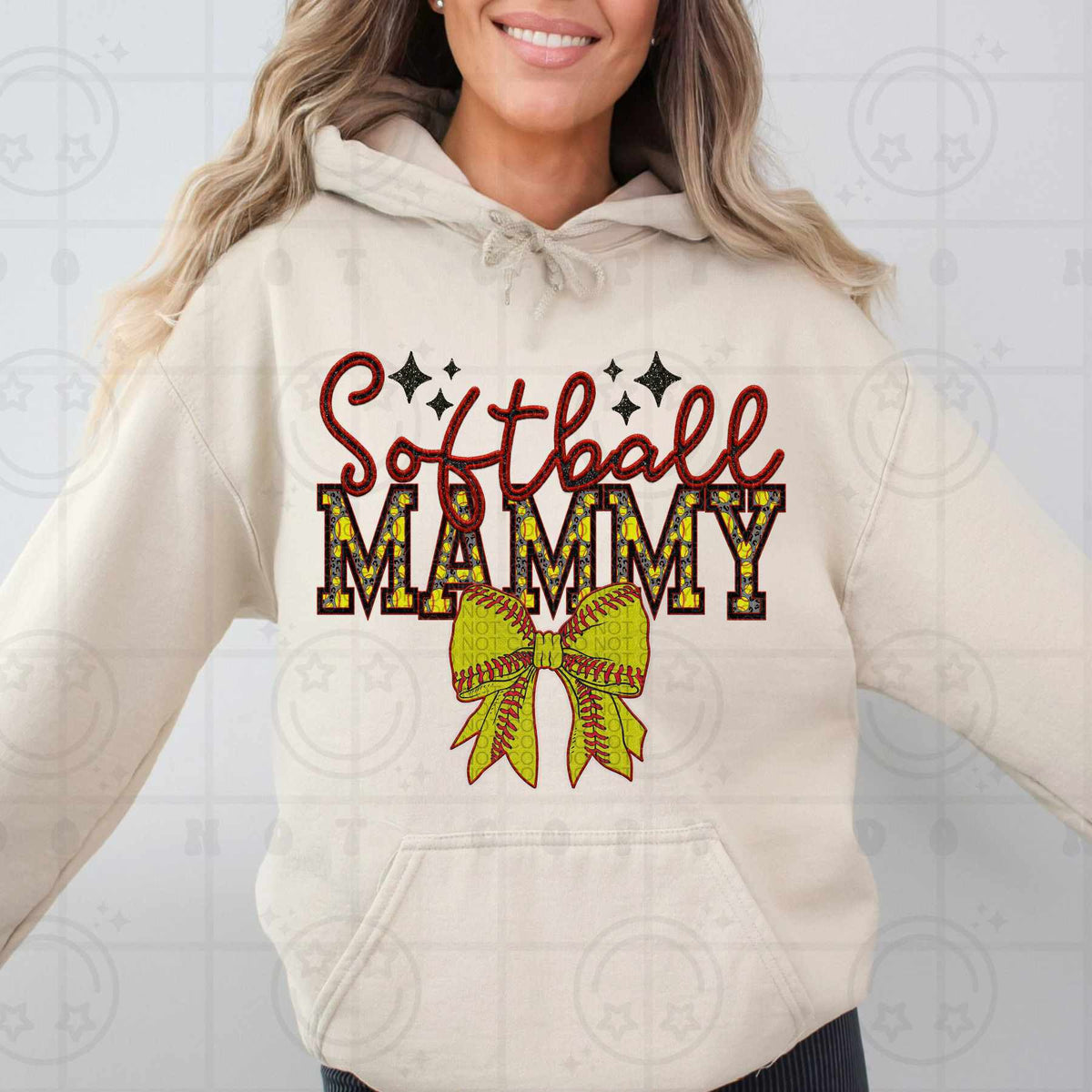 Softball mammy (HW) 79325 DTF transfer