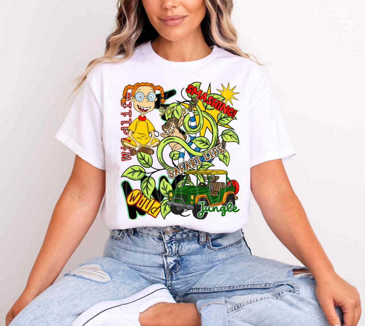 Safari Life Wild Collage EXCLUSIVE DTF transfer