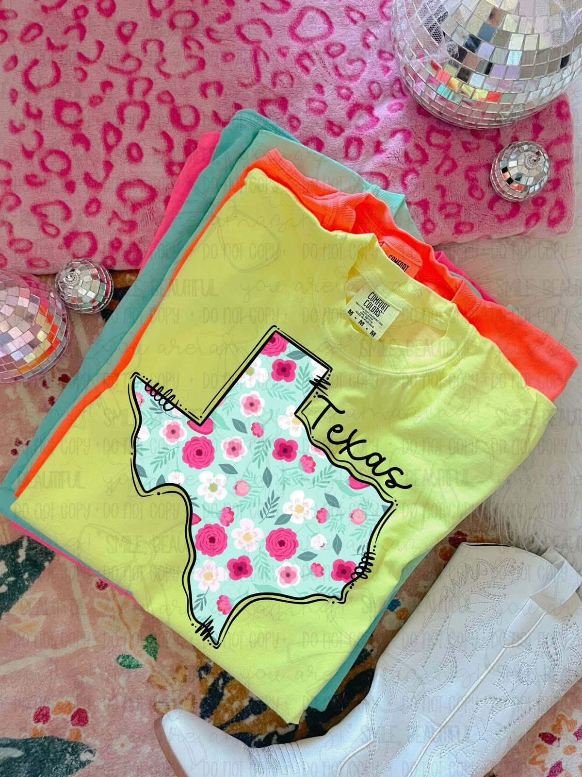 Texas Floral State (Carter) DTF Transfer