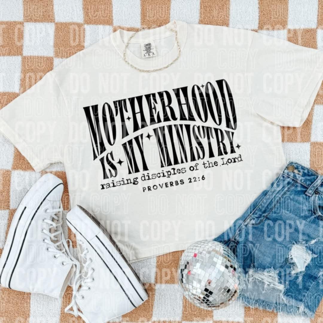 Motherhood is my ministry (SBB) 96268 DTF transfer