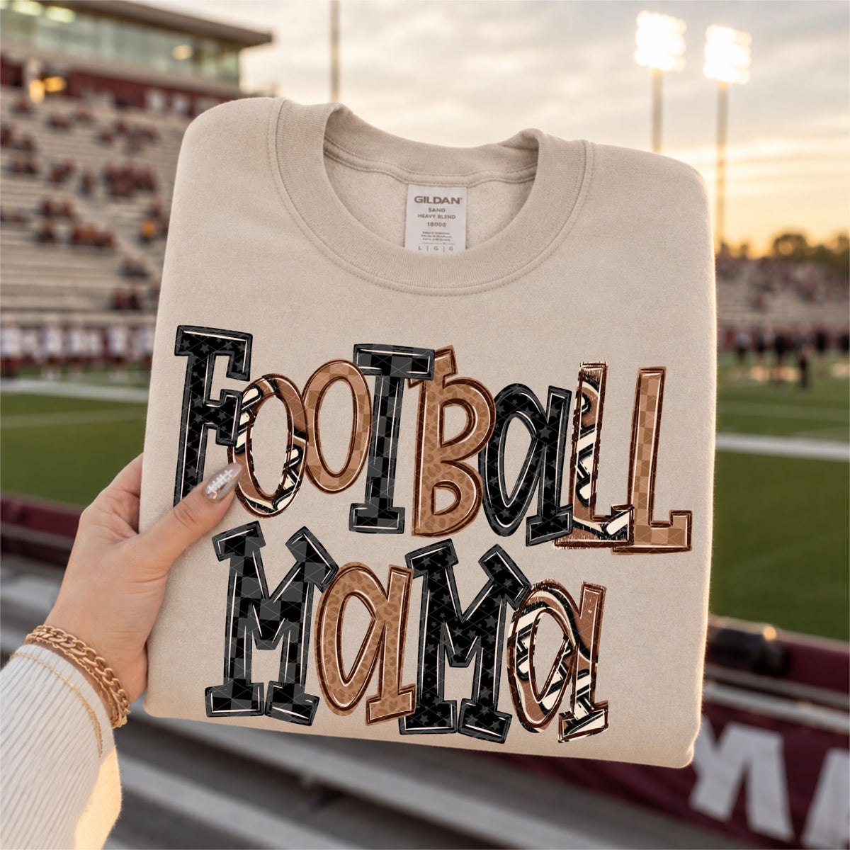 Football Mama checker Sunday Special DTF transfer
