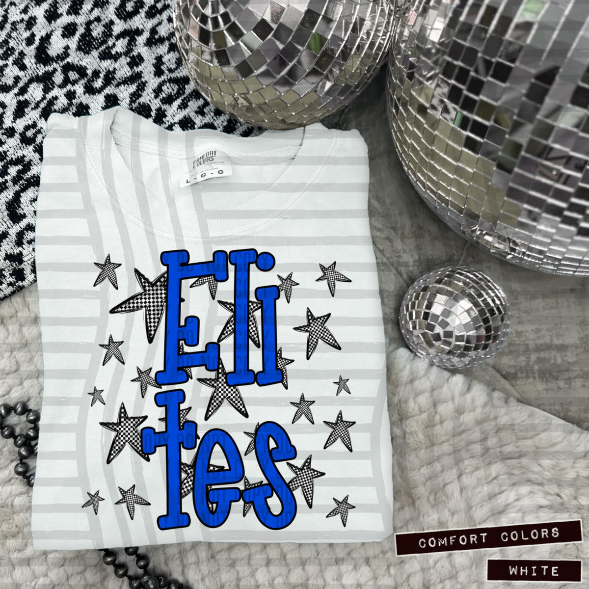 Blue Staggered Mascots (Caplinger)