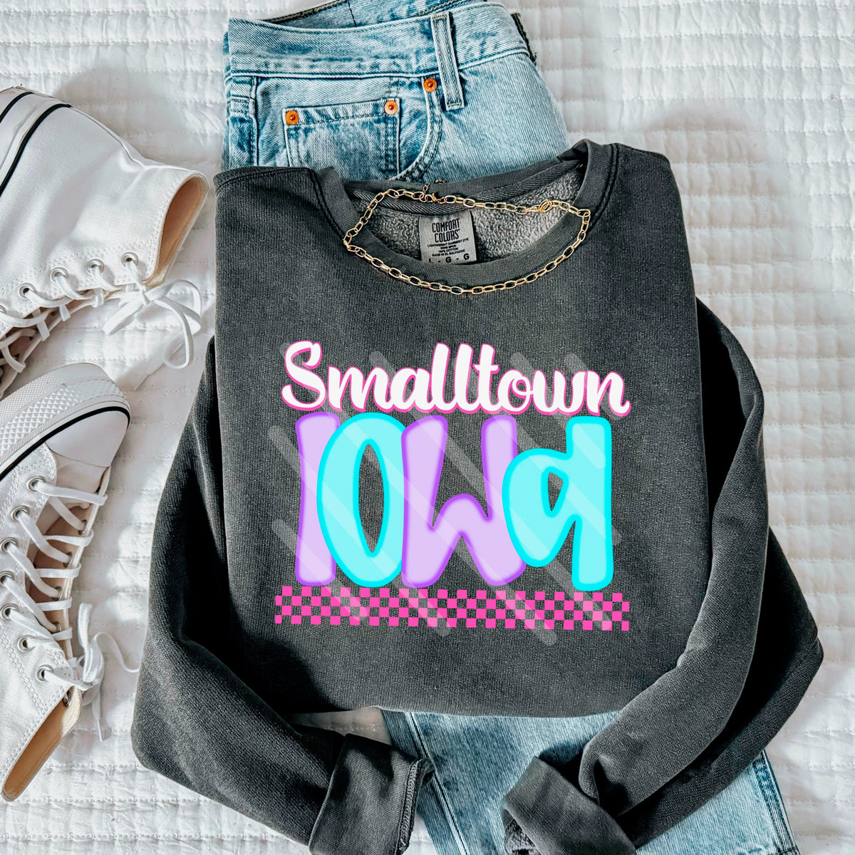 Small Town Iowa (WNDD) 114192 DTF transfer