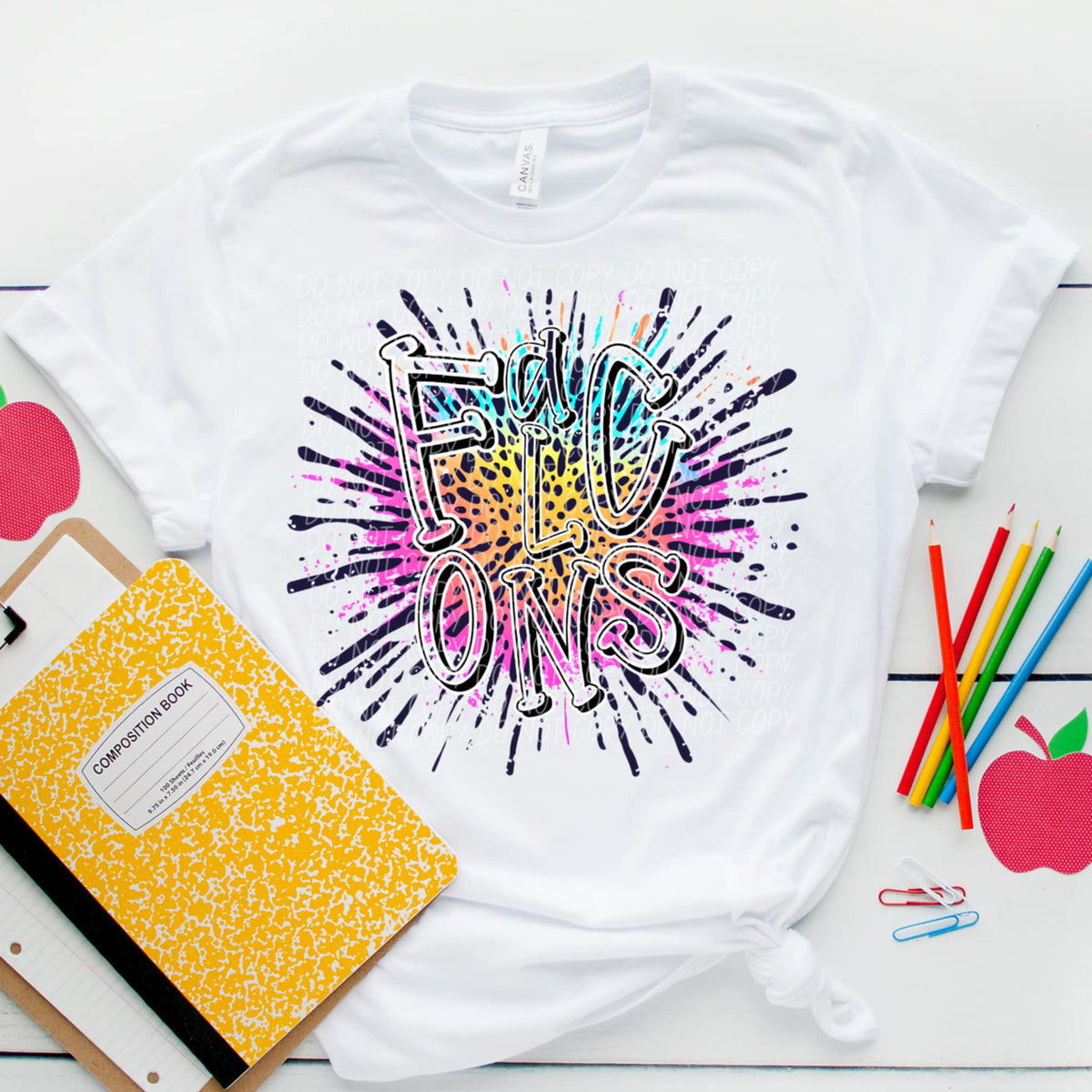 Colorful Burst Mascots (City)