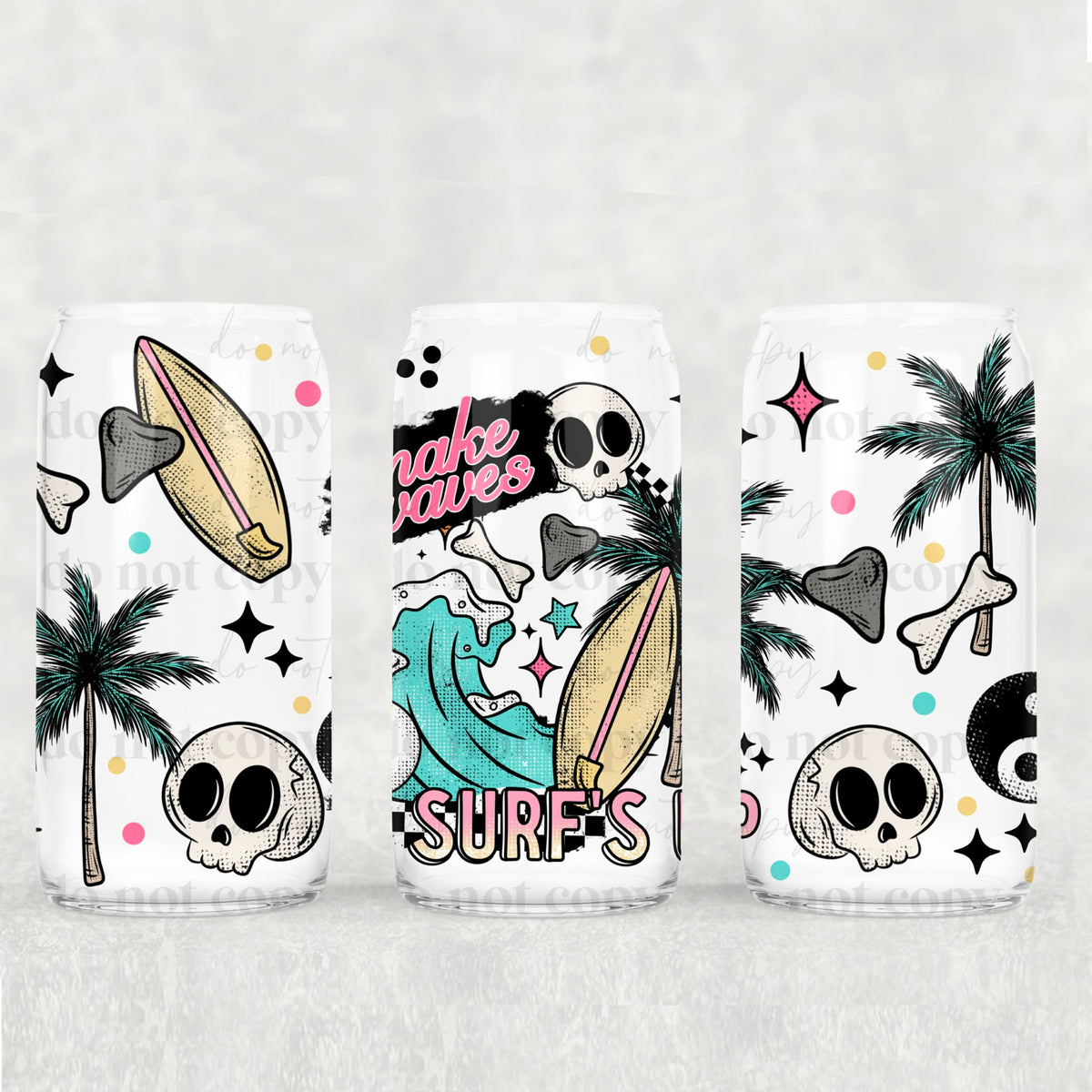 Make waves (CSC) UV DTF WRAP