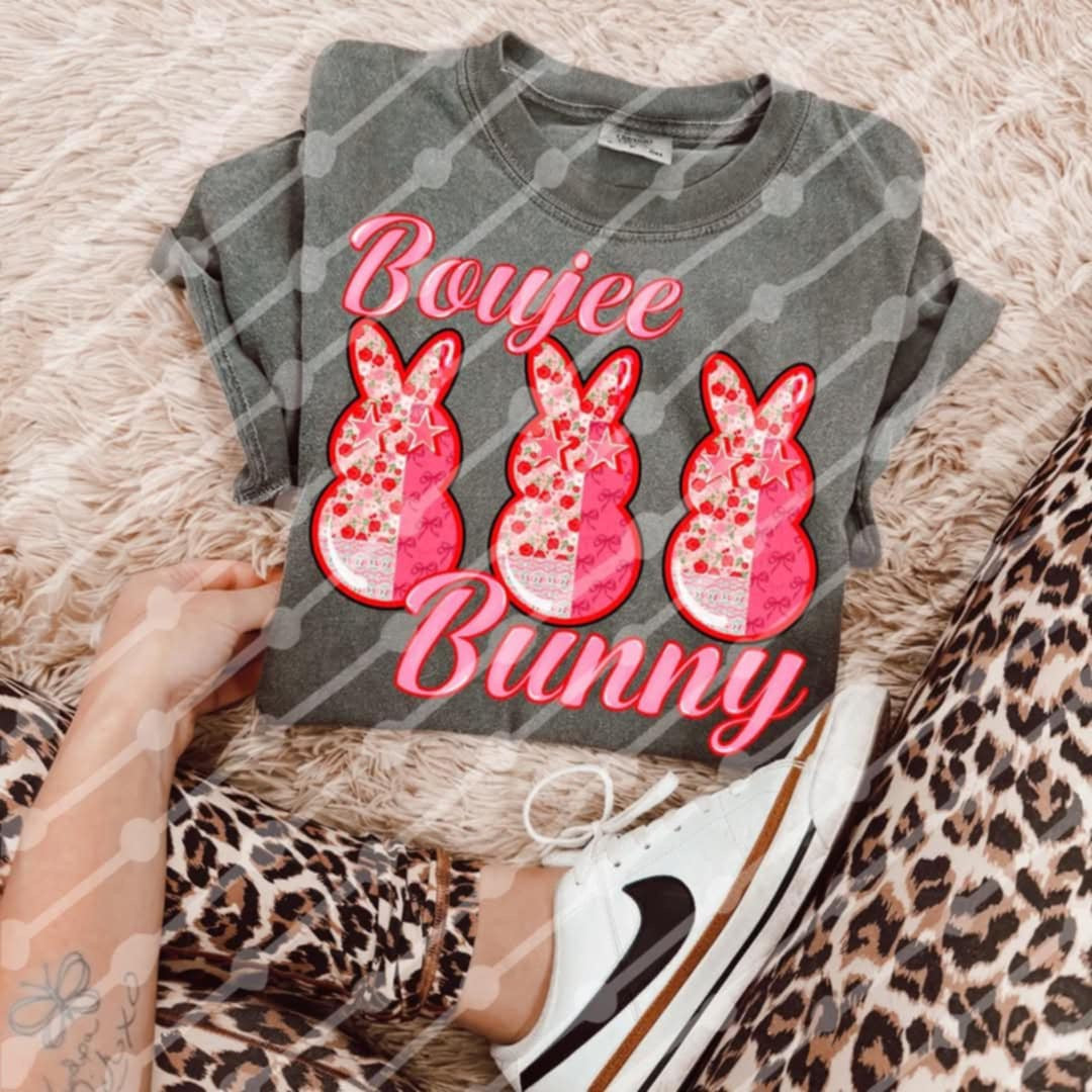 Boujee bunny (JBD) 96584 DTF transfer