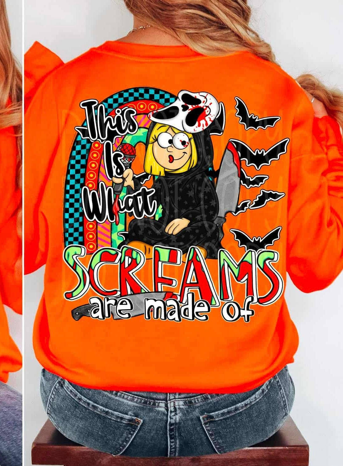 This is what screams are made of (C’s) DTF transfer