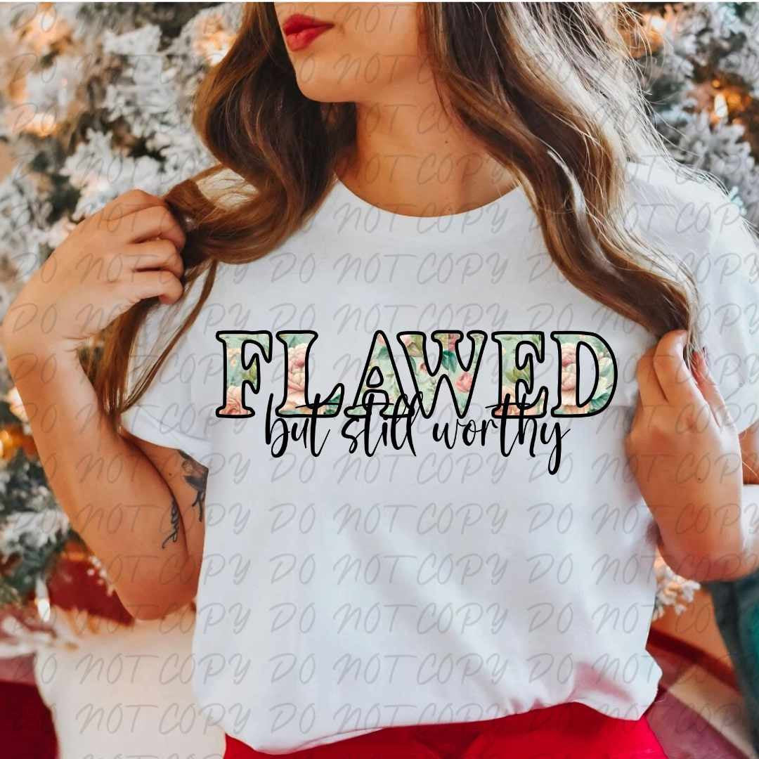 Flawed but still worthy (vintage) 67355 DTF transfer