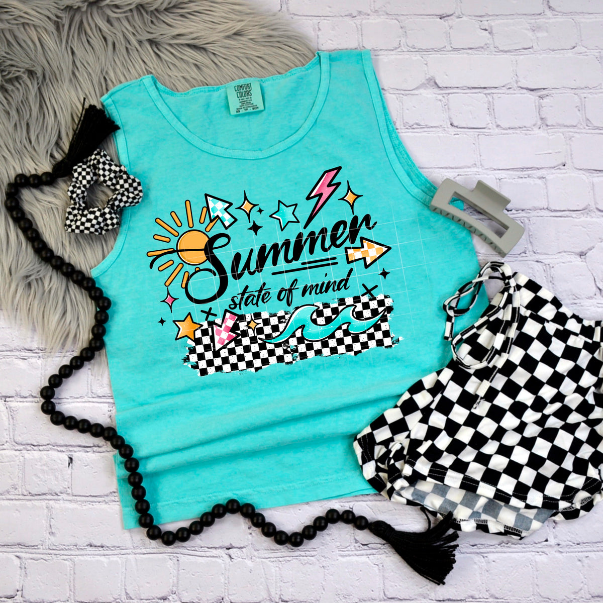 Summer State Of Mind BLACK (CSC) DTF transfer