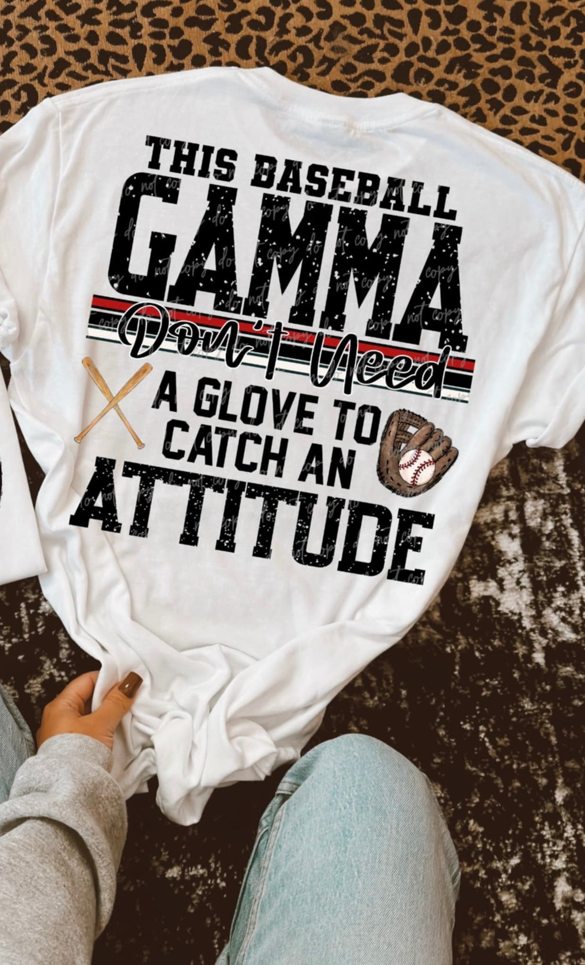 This baseball gamma don’t need a glove to catch an attitude (VIRGO) 90549 DTF transfer