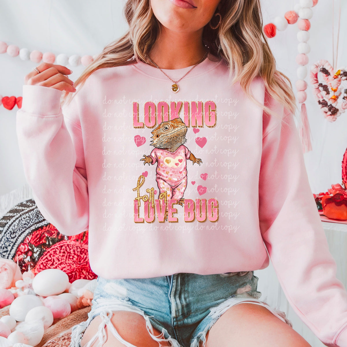 Looking for a Love Bug 117468 DTF Transfer
