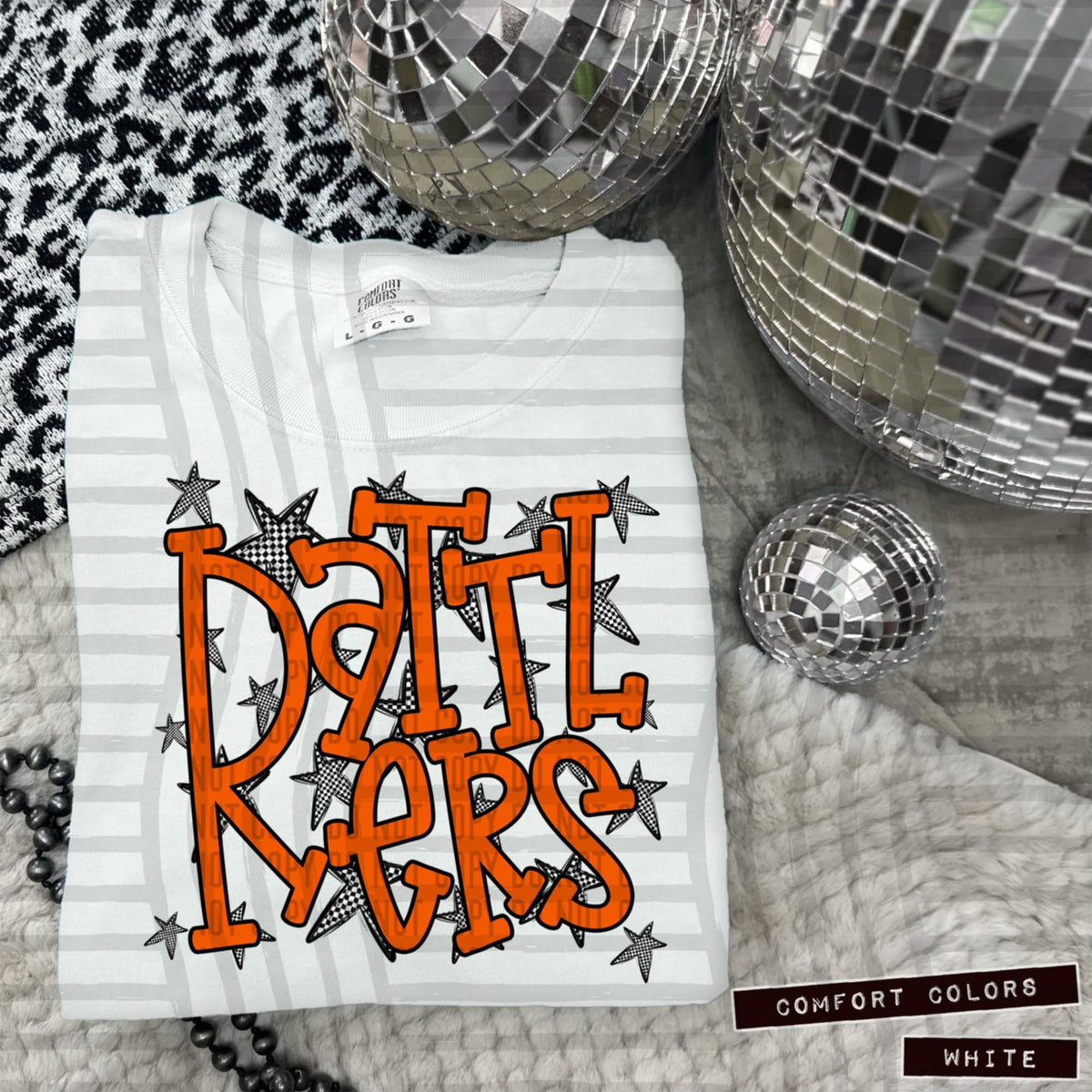 Orange Staggered Mascots (Caplinger)