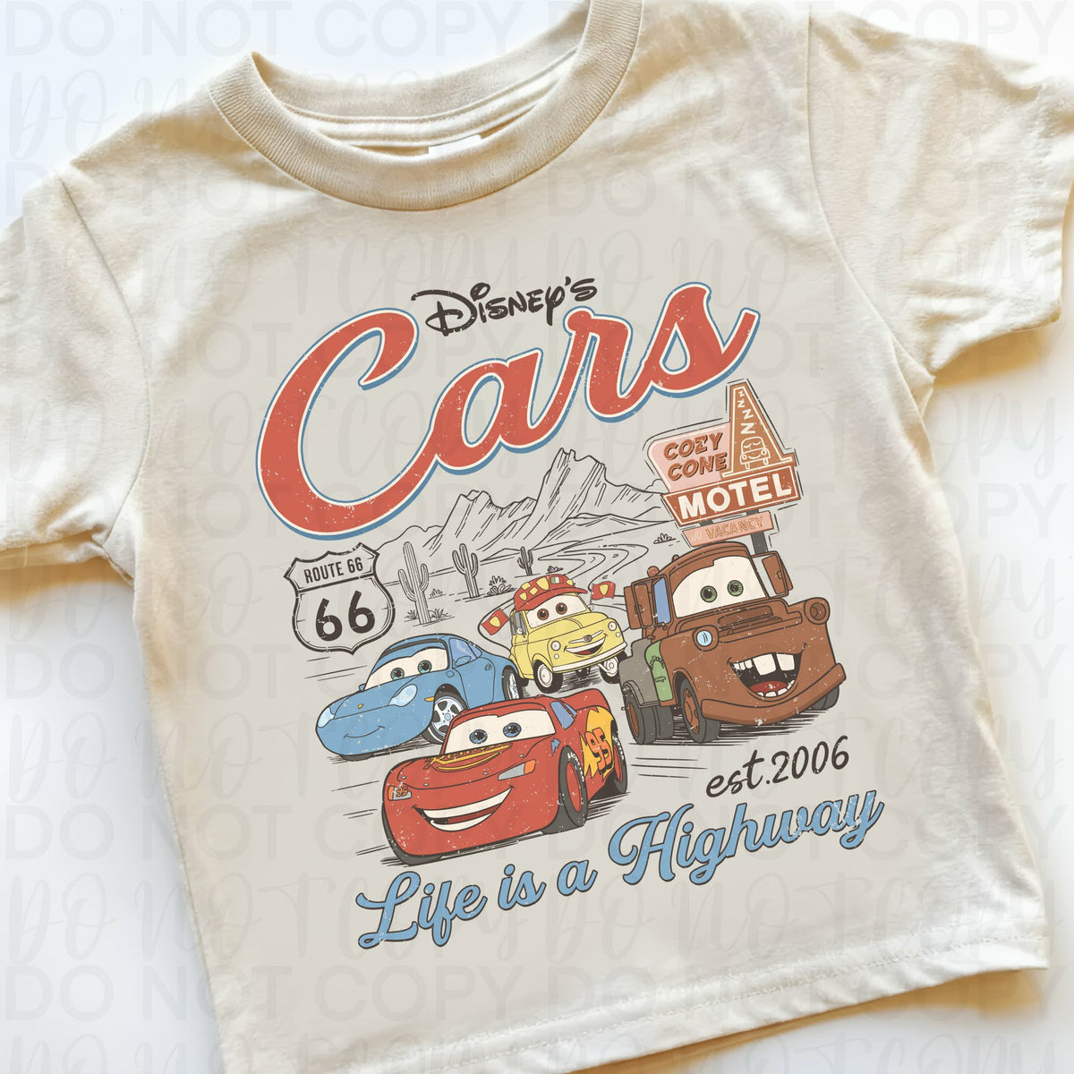 Cars (UAC) DTF Transfer