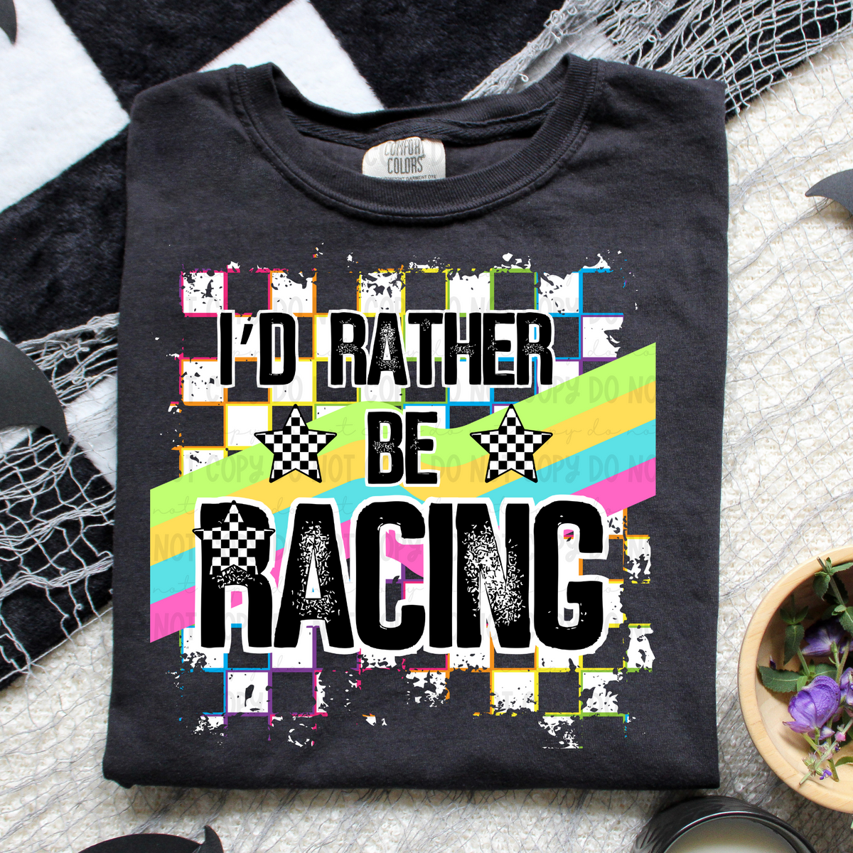 I’d rather be racing (REVEL) 96495 DTF transfer