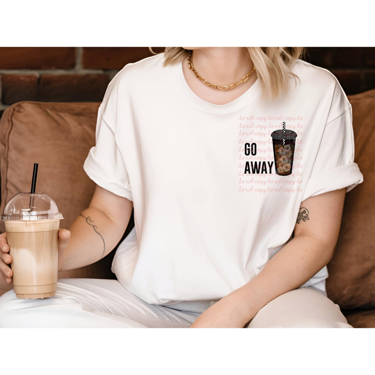 Go away latte 98871 DTF transfer