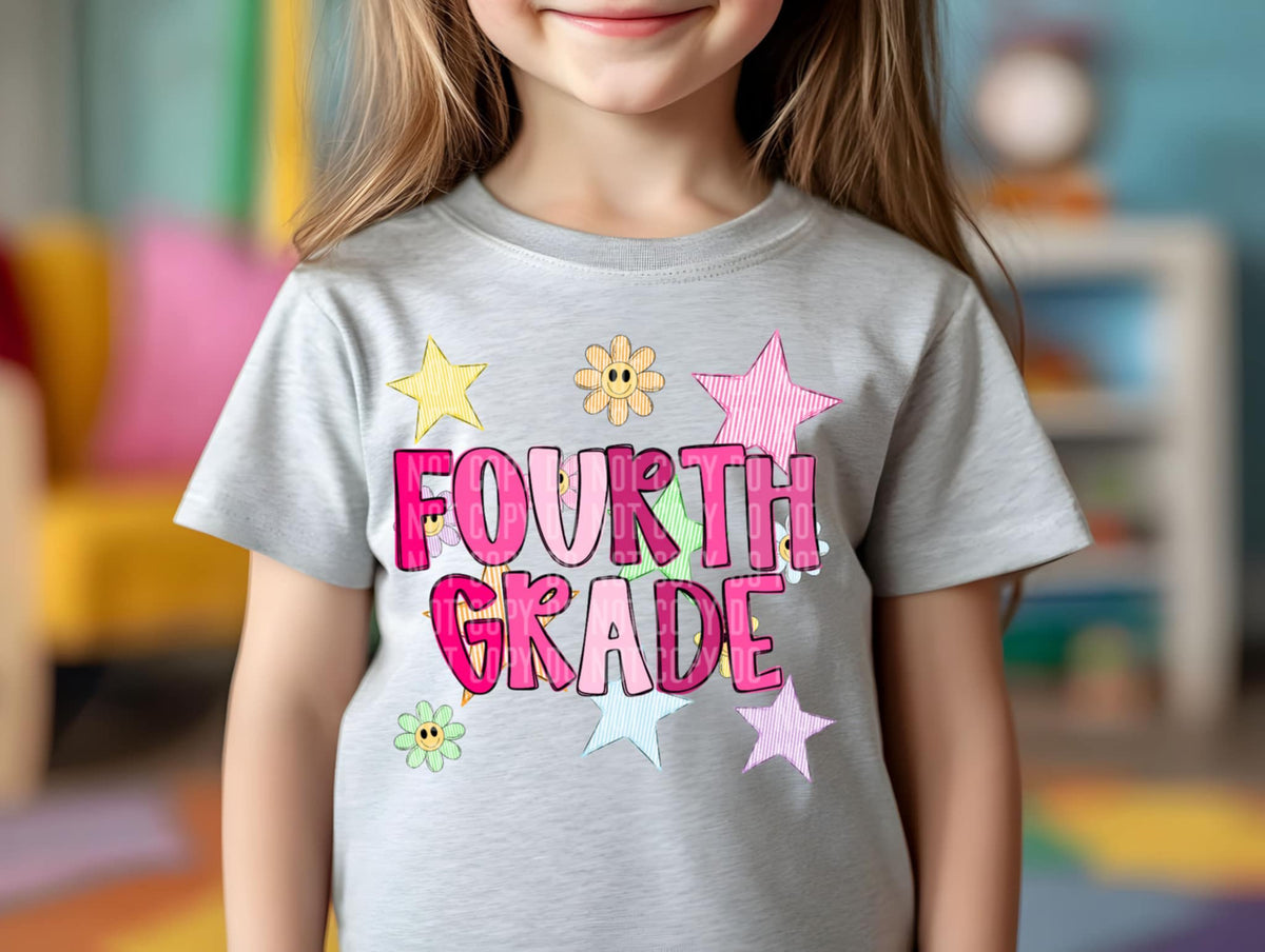 Fourth grade PINK (Caplinger) 107188 DTF transfer