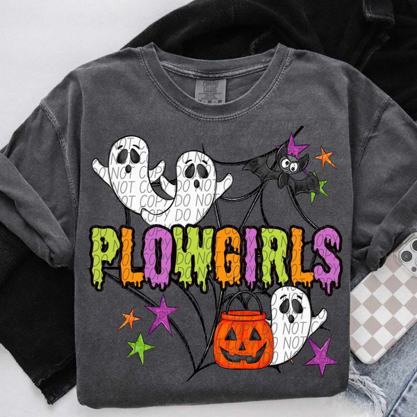 Plowgirls Halloween (City) DTF transfer