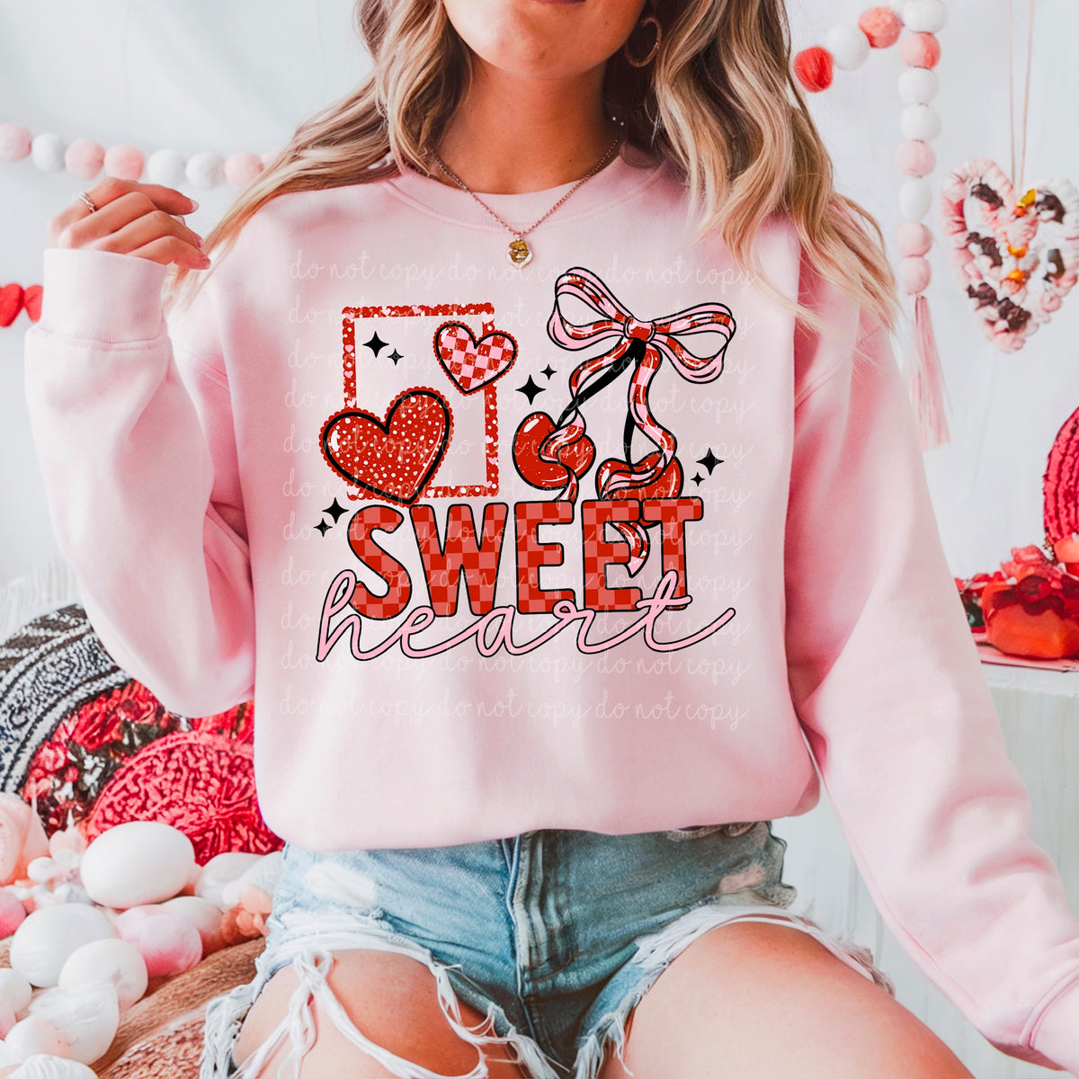 Sweetheart Cherries (exclusive) DTF Transfer