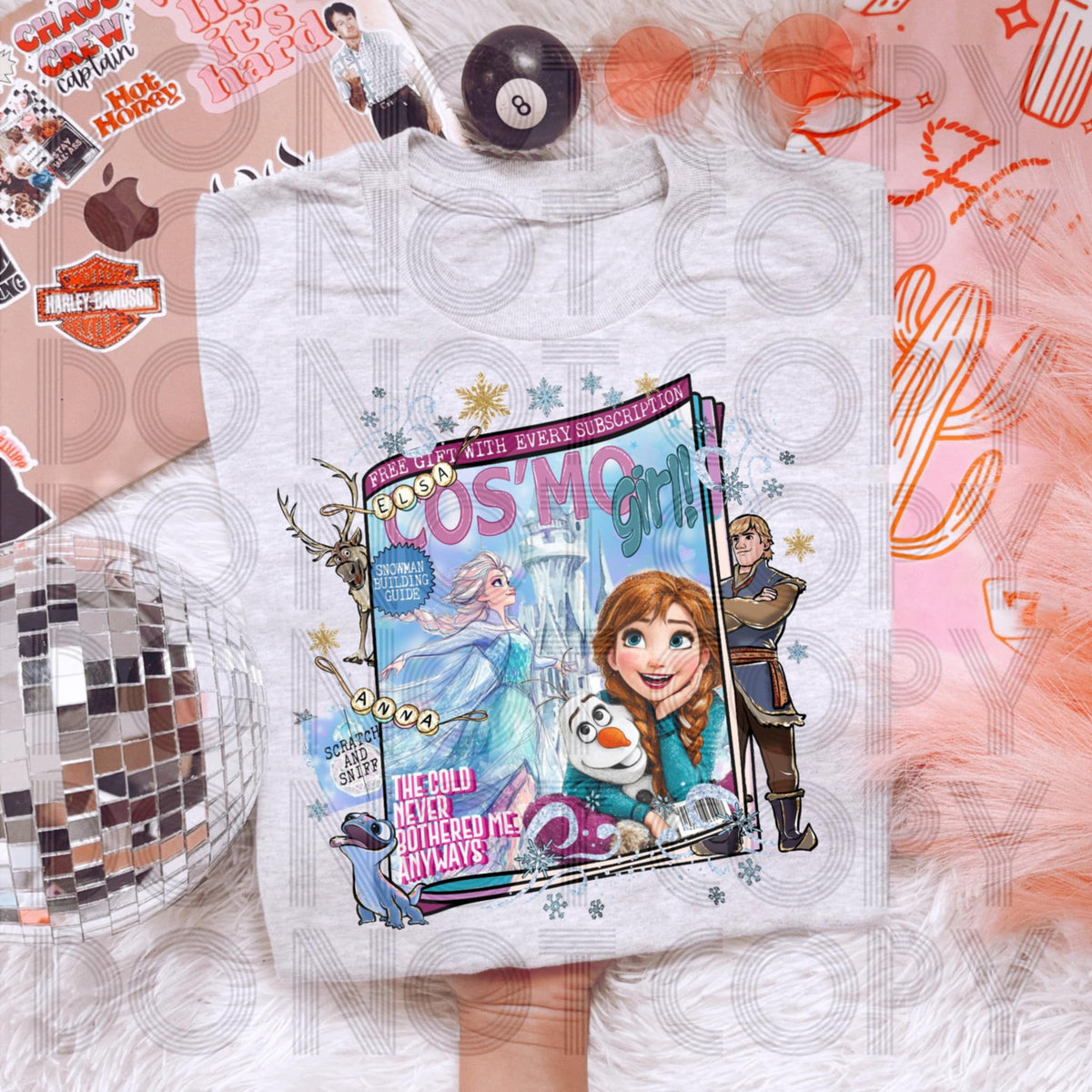 Cosmo Girl ice Princess (renewed hope) DTF transfer