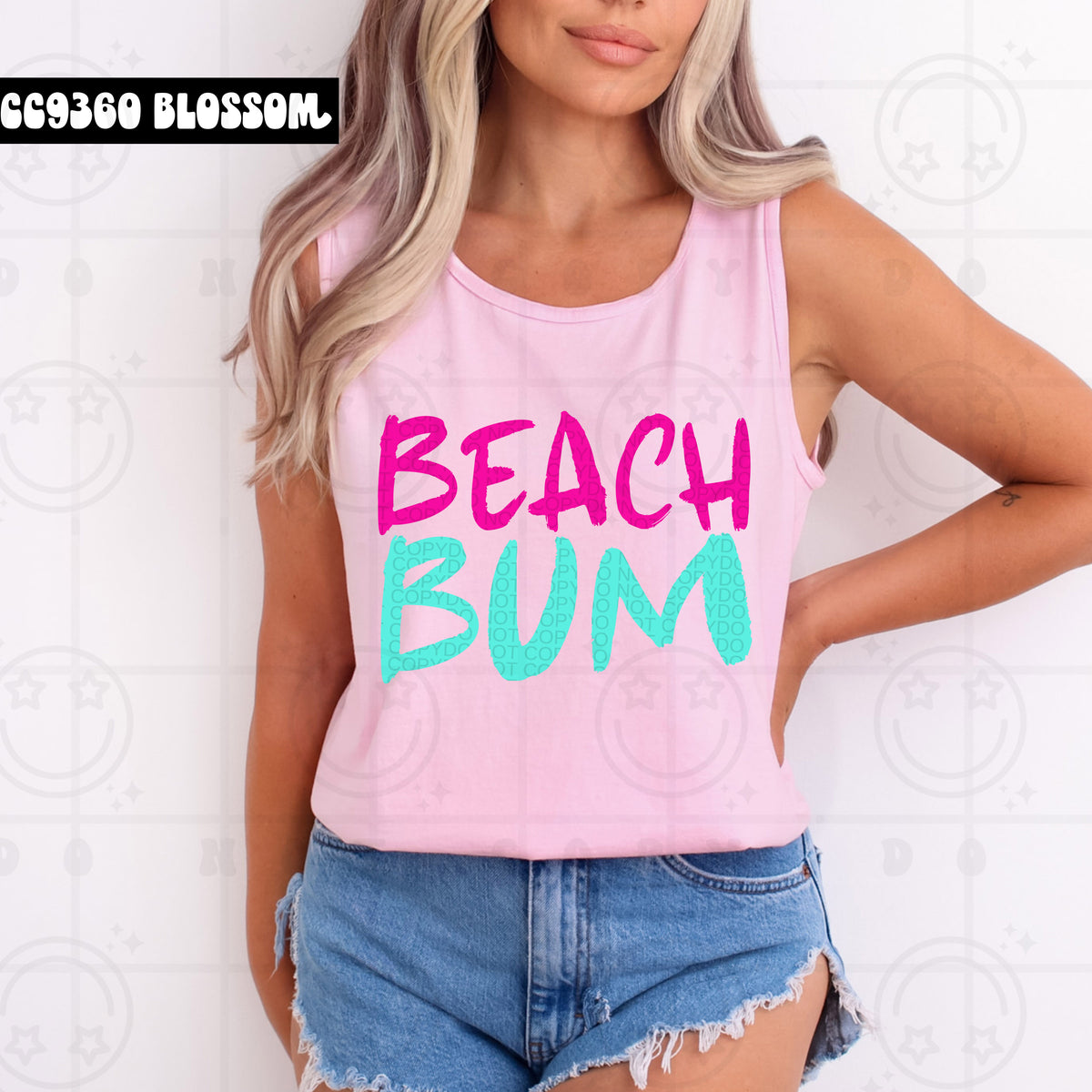 Beach bum (HW) 99425 DTF transfer