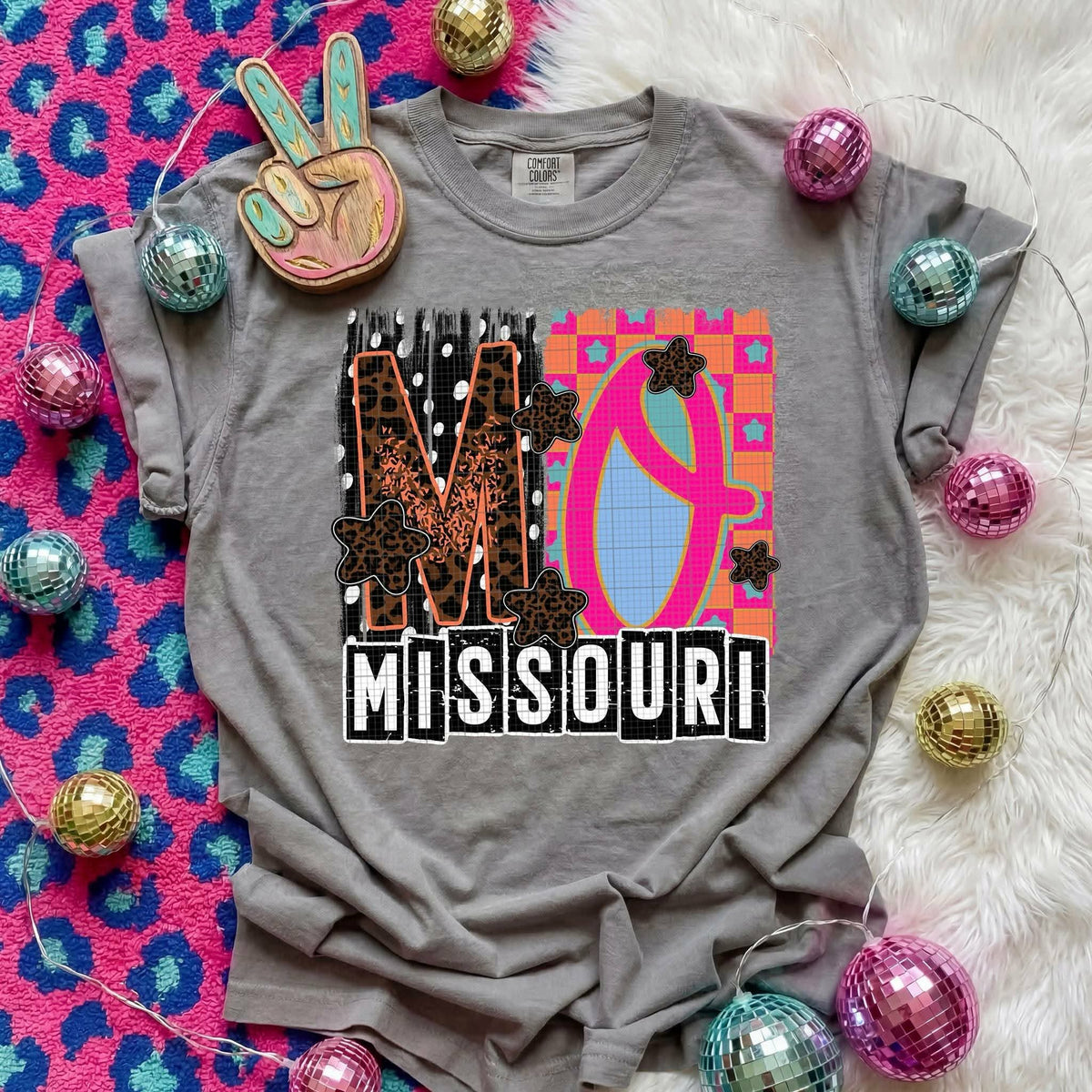 Missouri Animal Print State (C’s) DTF Transfer