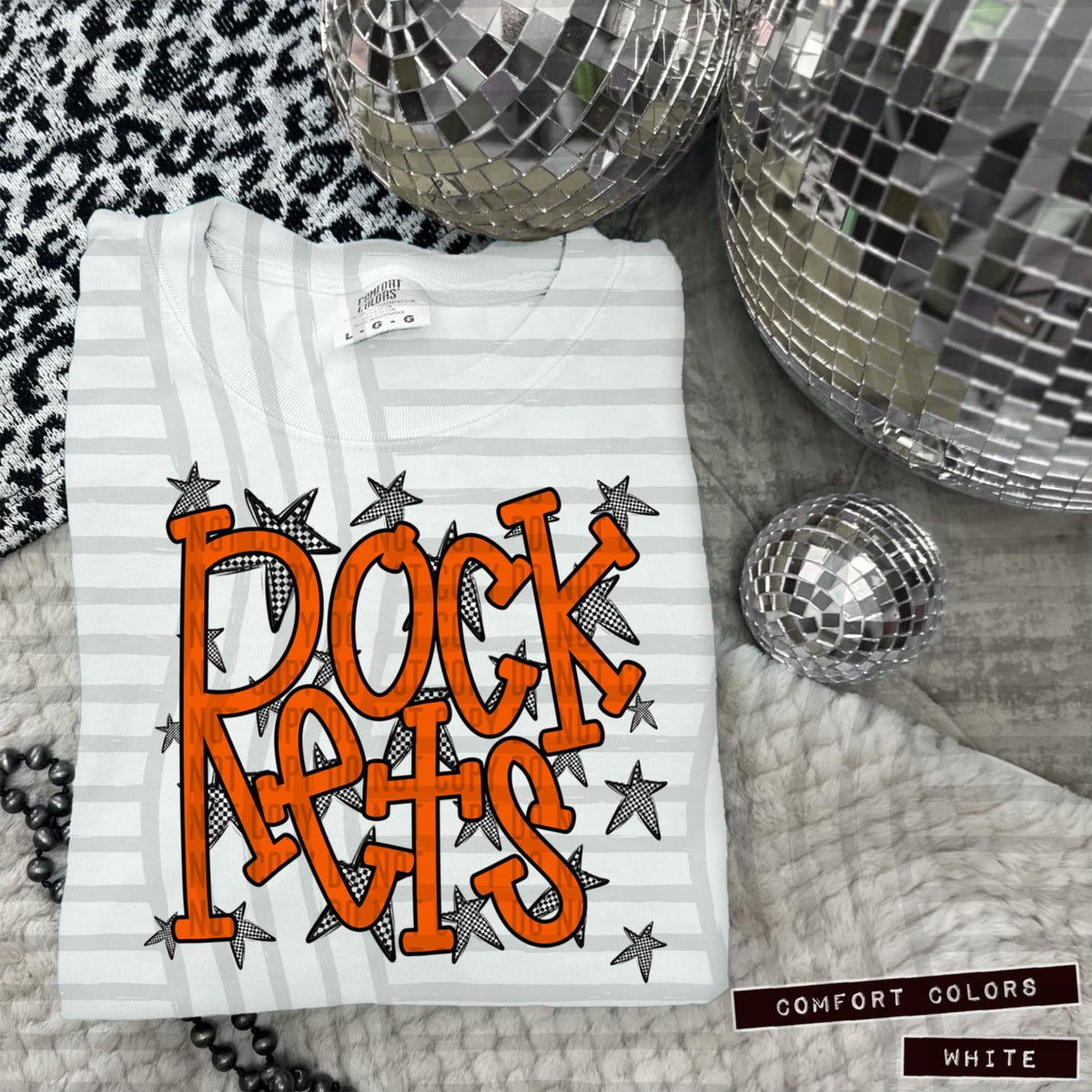 Orange Staggered Mascots (Caplinger)