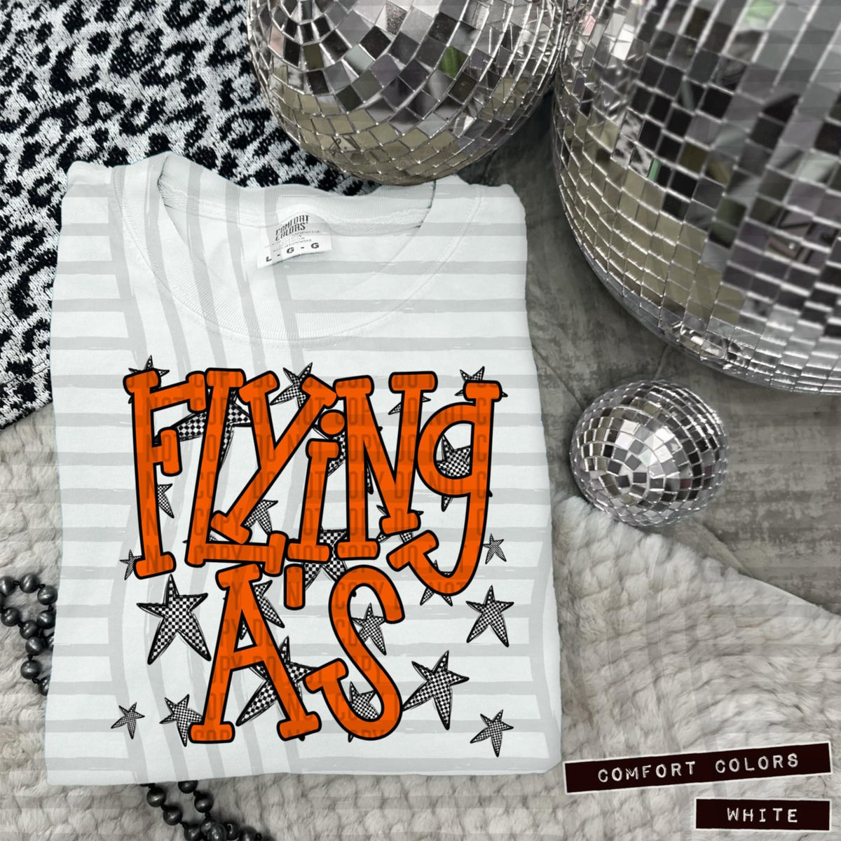 Orange Staggered Mascots (Caplinger)