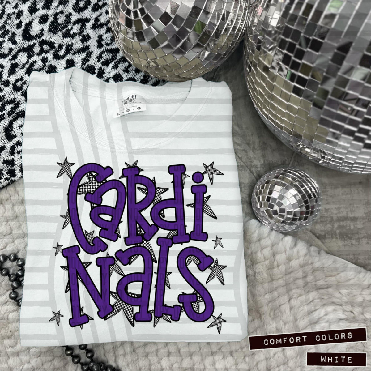 Purple Staggered Mascots (Caplinger)