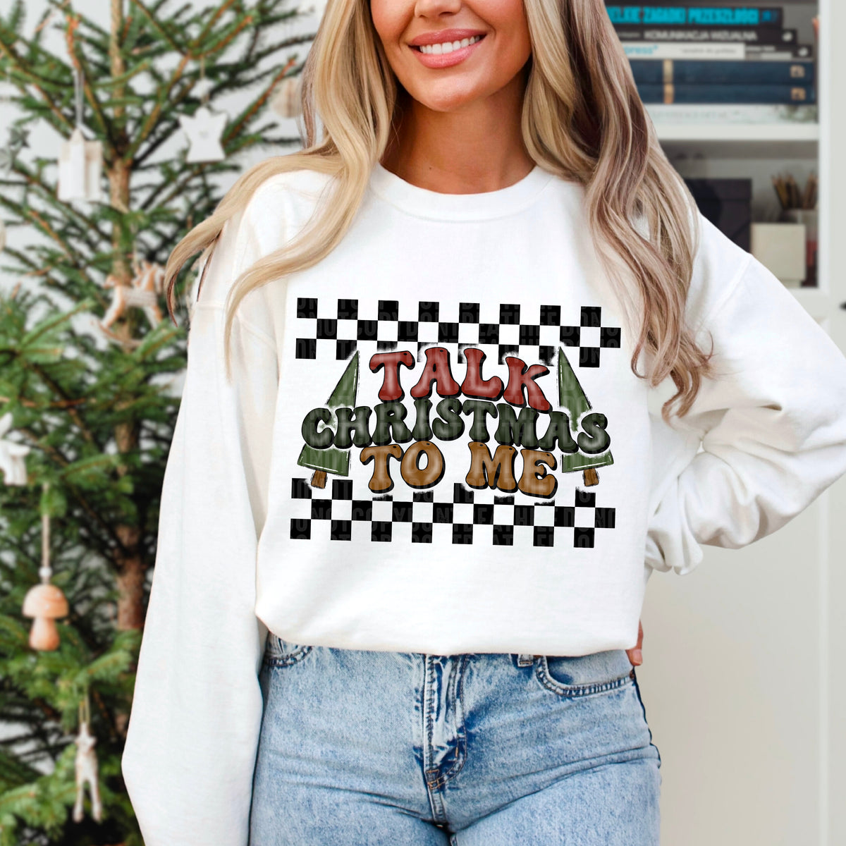 Talk Christmas to me 103630 DTF transfer