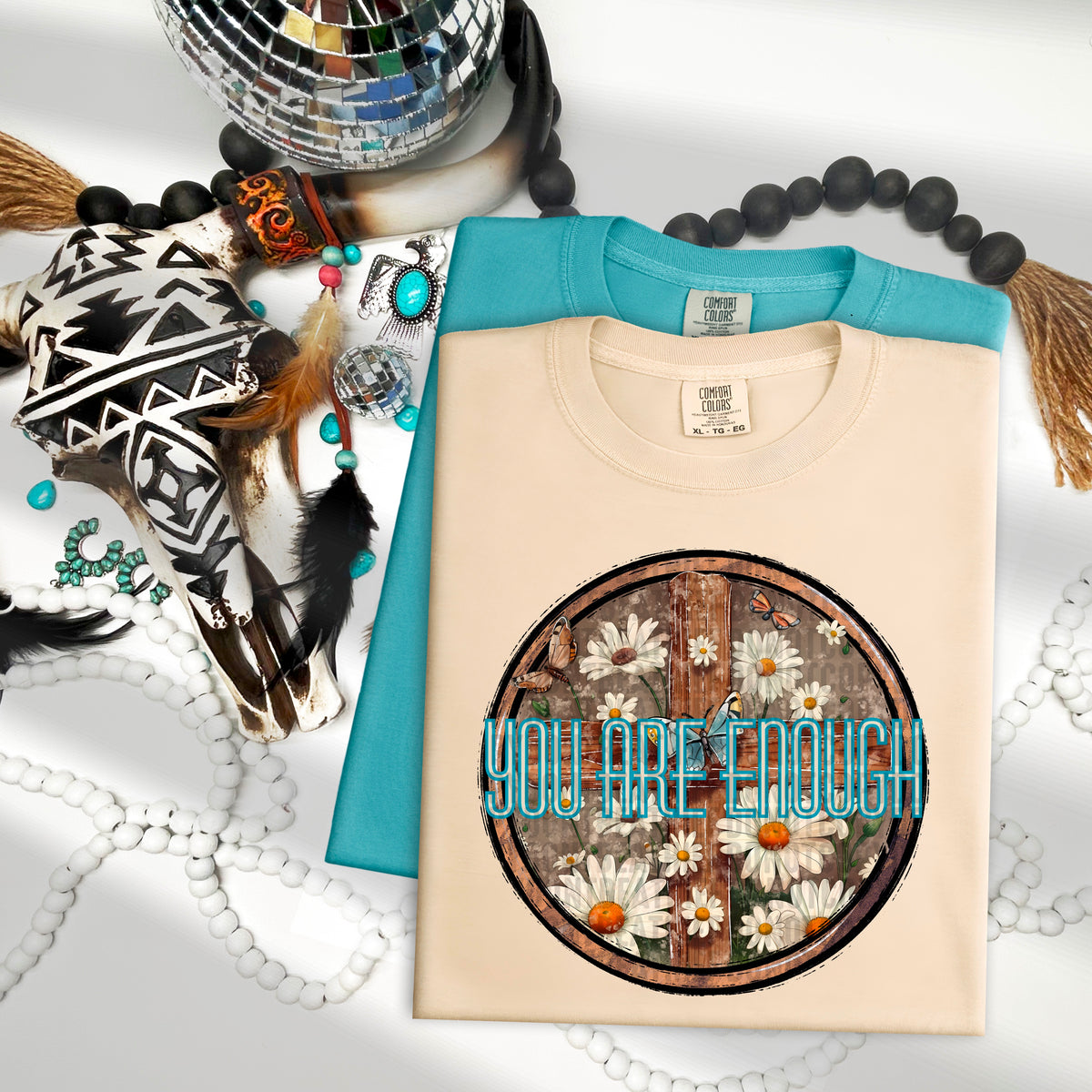 You are enough circle 103307 DTF transfer