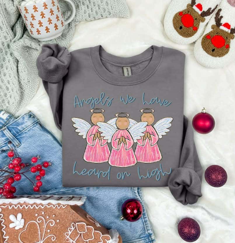 Angels we have heard (s&g) DTF Transfer