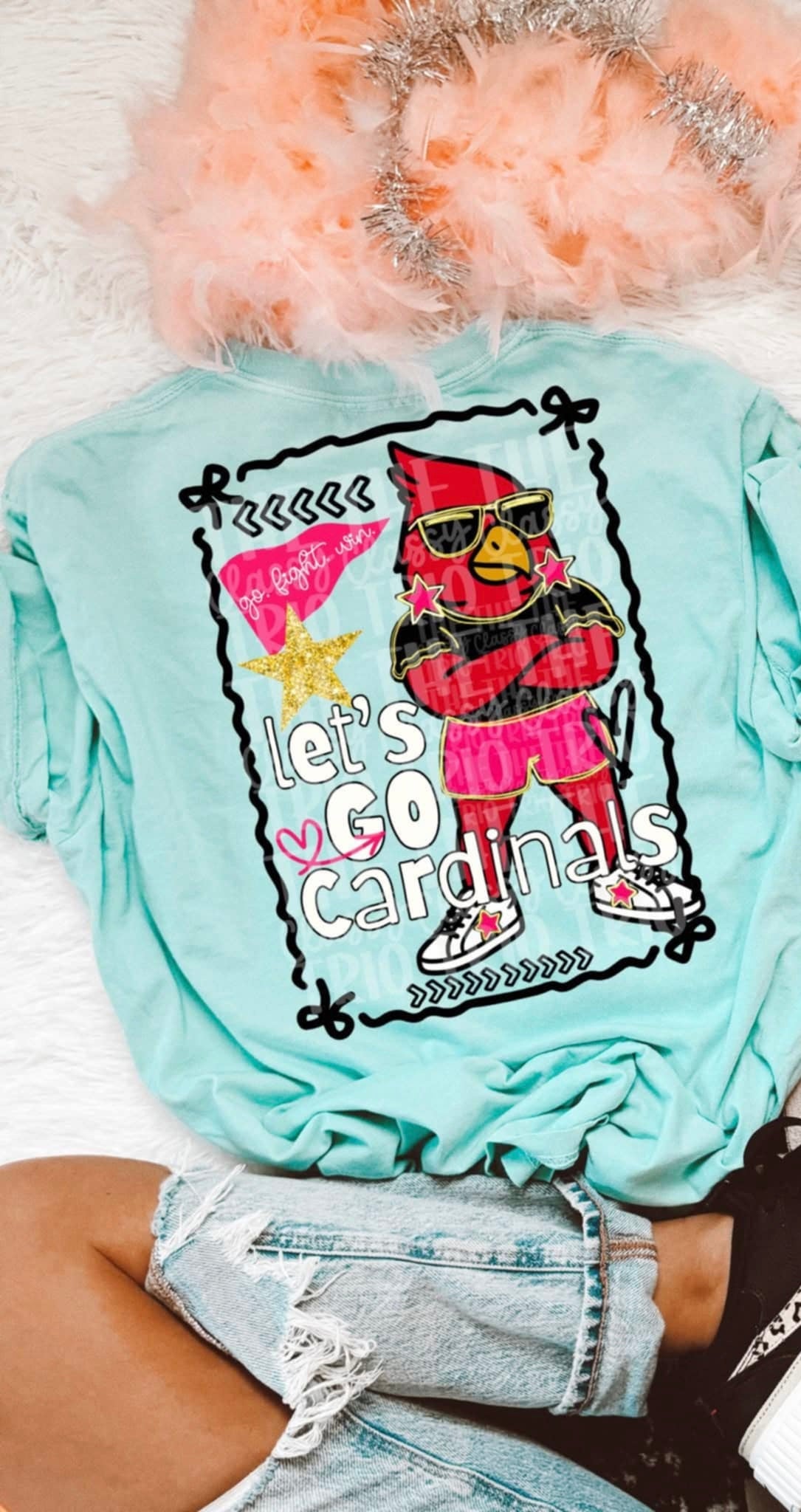 Let’s go mascots frame