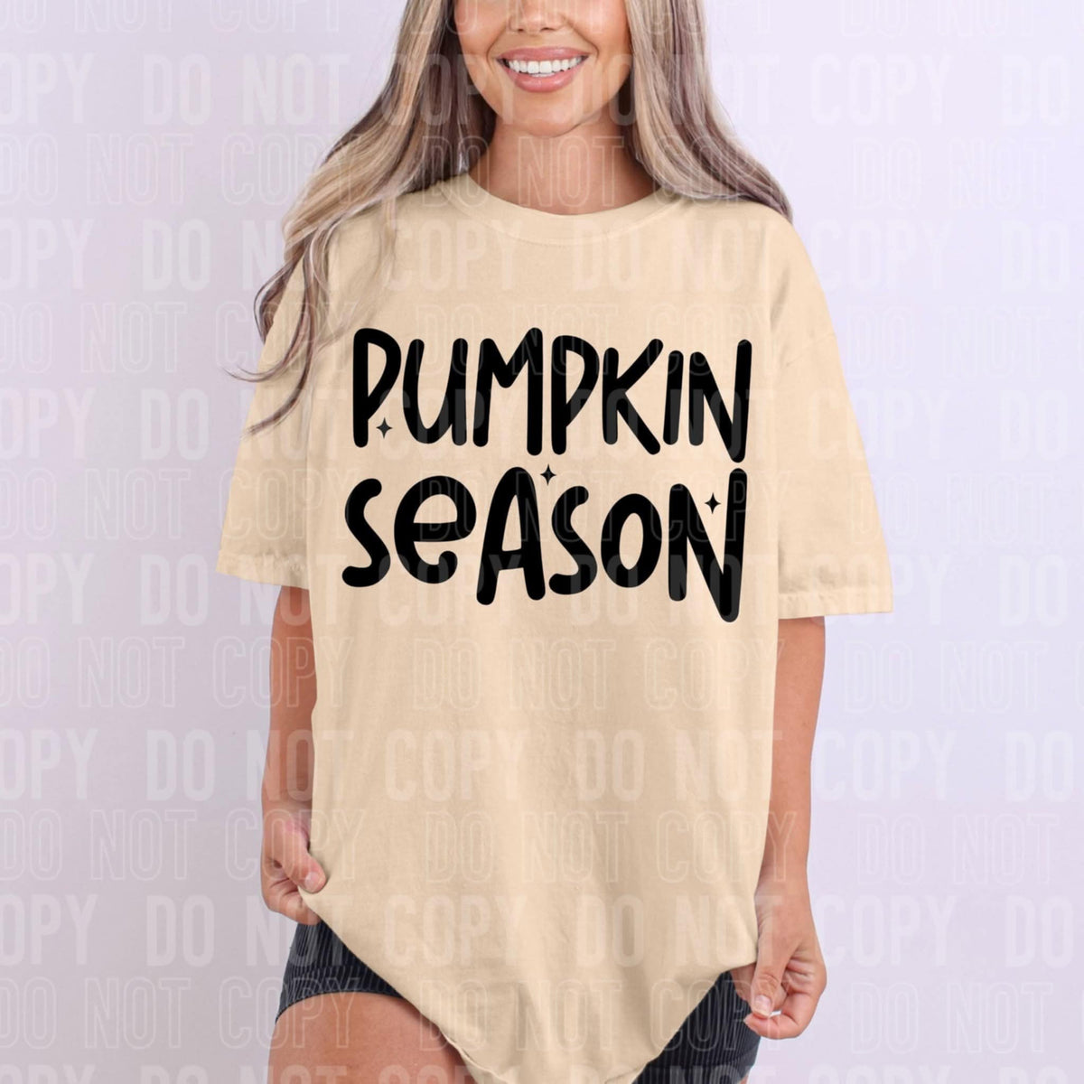 Pumpkin season black (SBB) 109858 DTF transfer