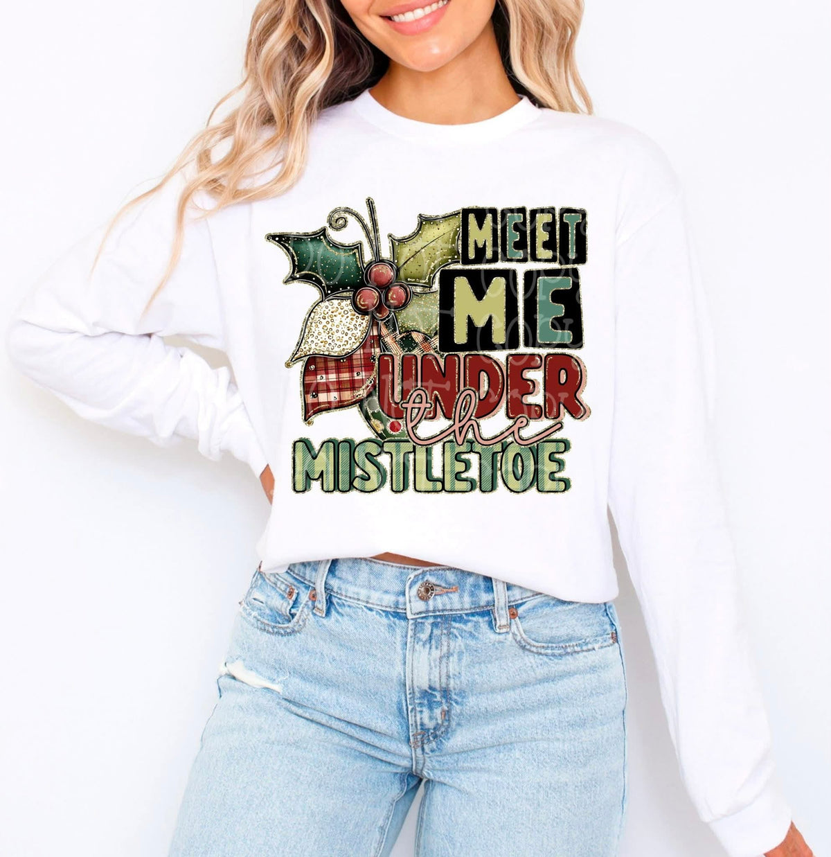 Meet Me Under the Mistletoe (C’s) DTF Transfer