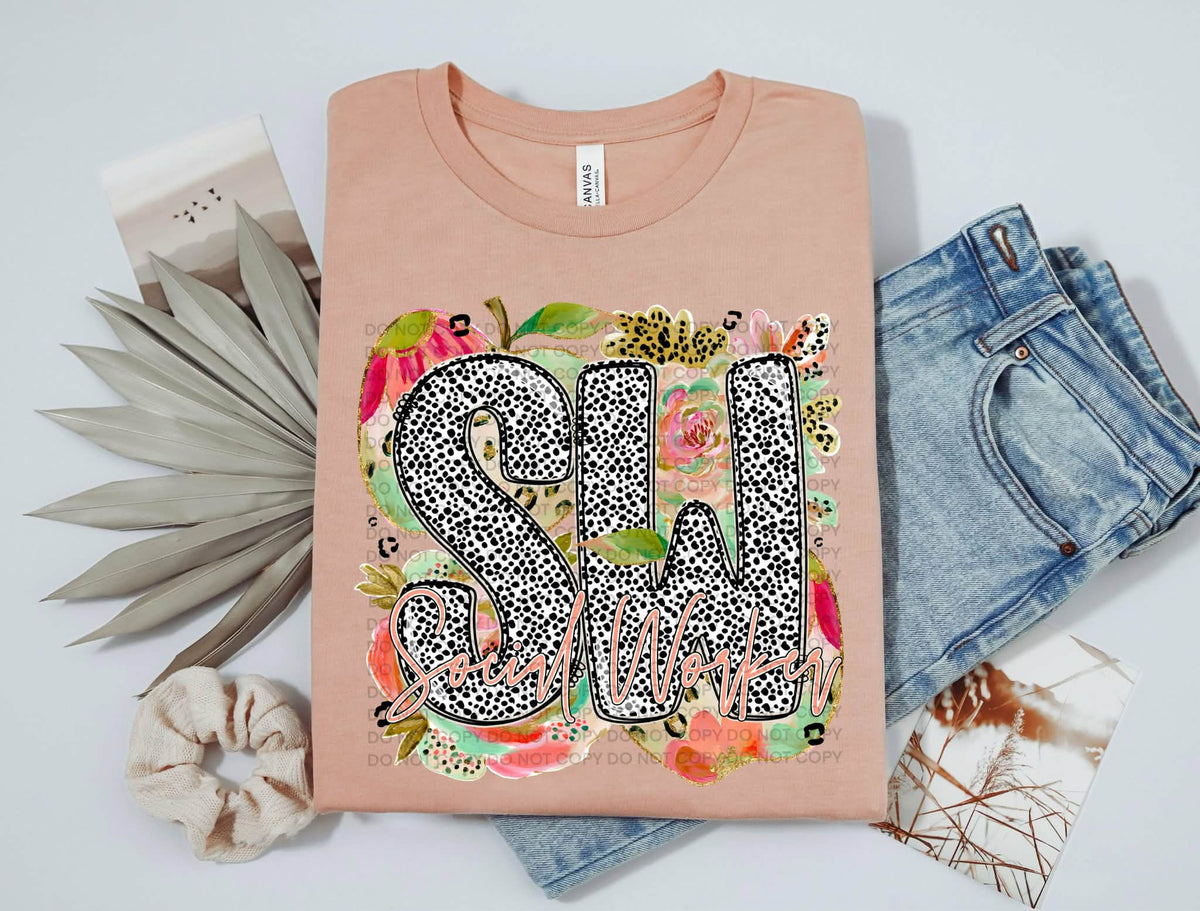 SW (polka dots) (Scg) DTF Transfer