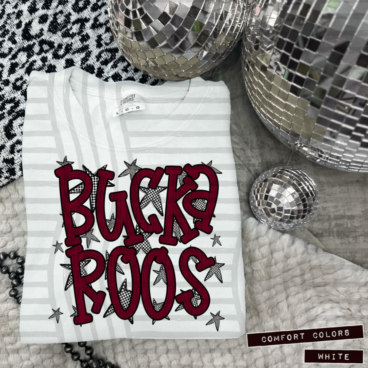 Maroon Staggered Mascots (Caplinger)