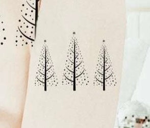 Polka dot trees 65217 DTF transfer