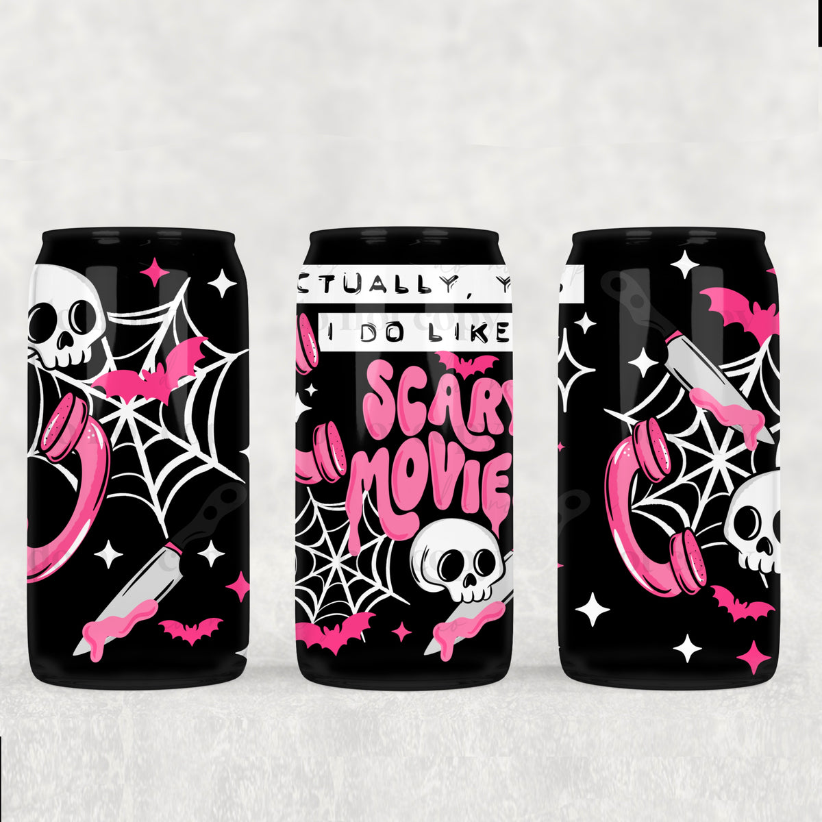 Actually I do like scary movies (CSC) UV DTF WRAP