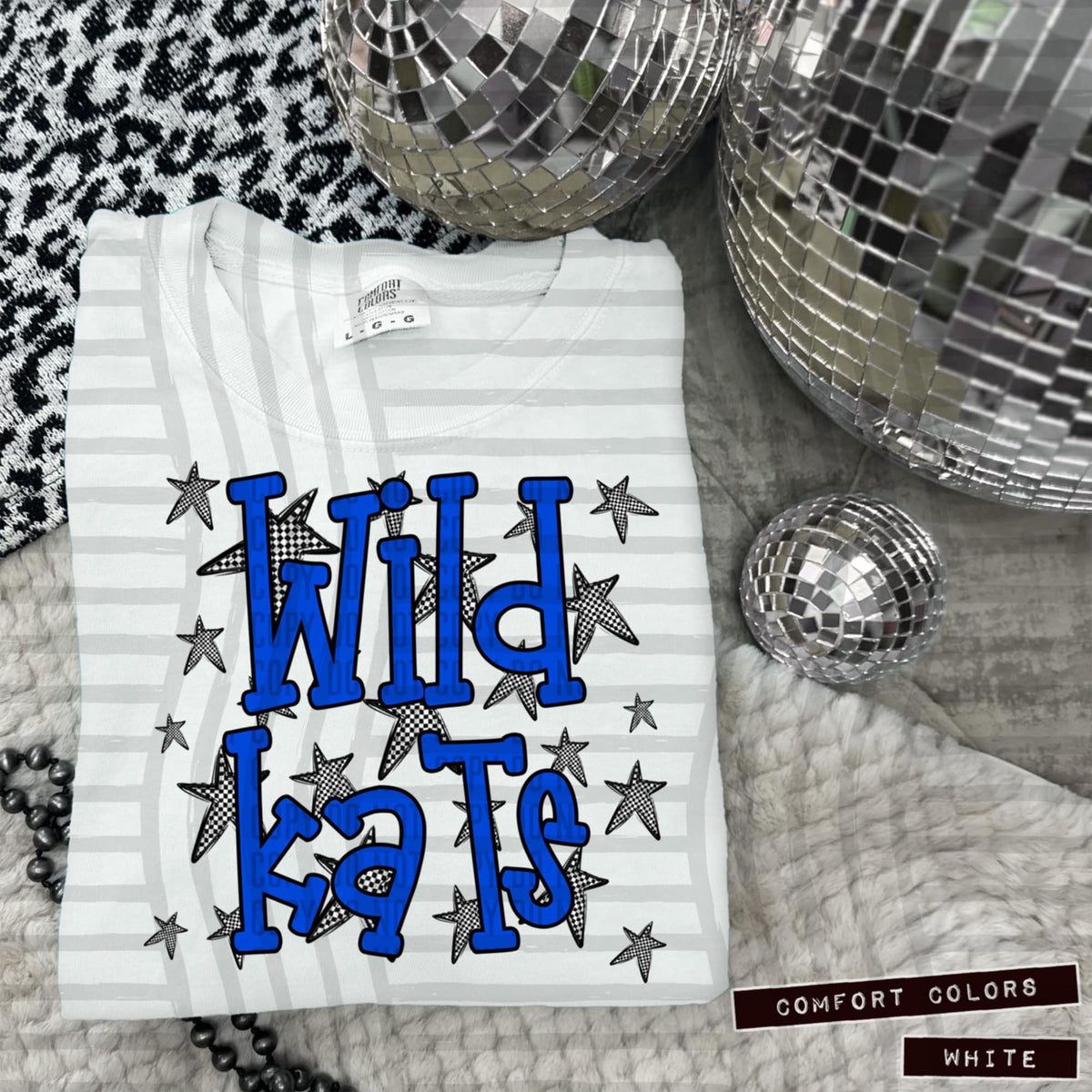 Blue Staggered Mascots (Caplinger)