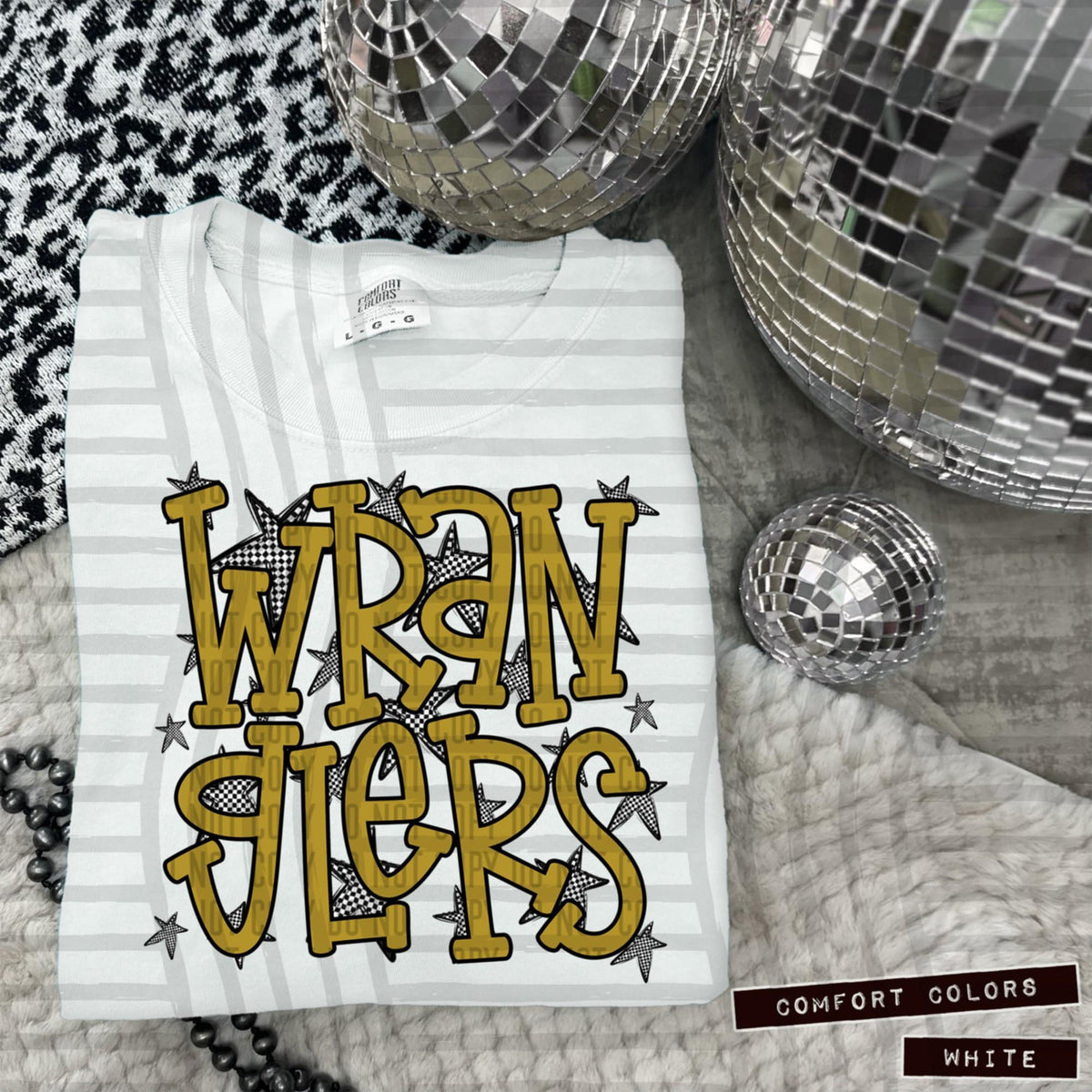 Gold Staggered Mascots (Caplinger)