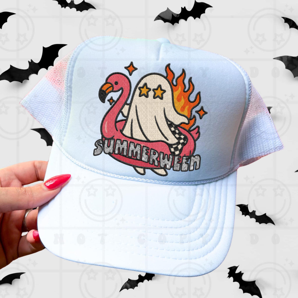 Summerween ghost (HW) 107921 DTF transfer