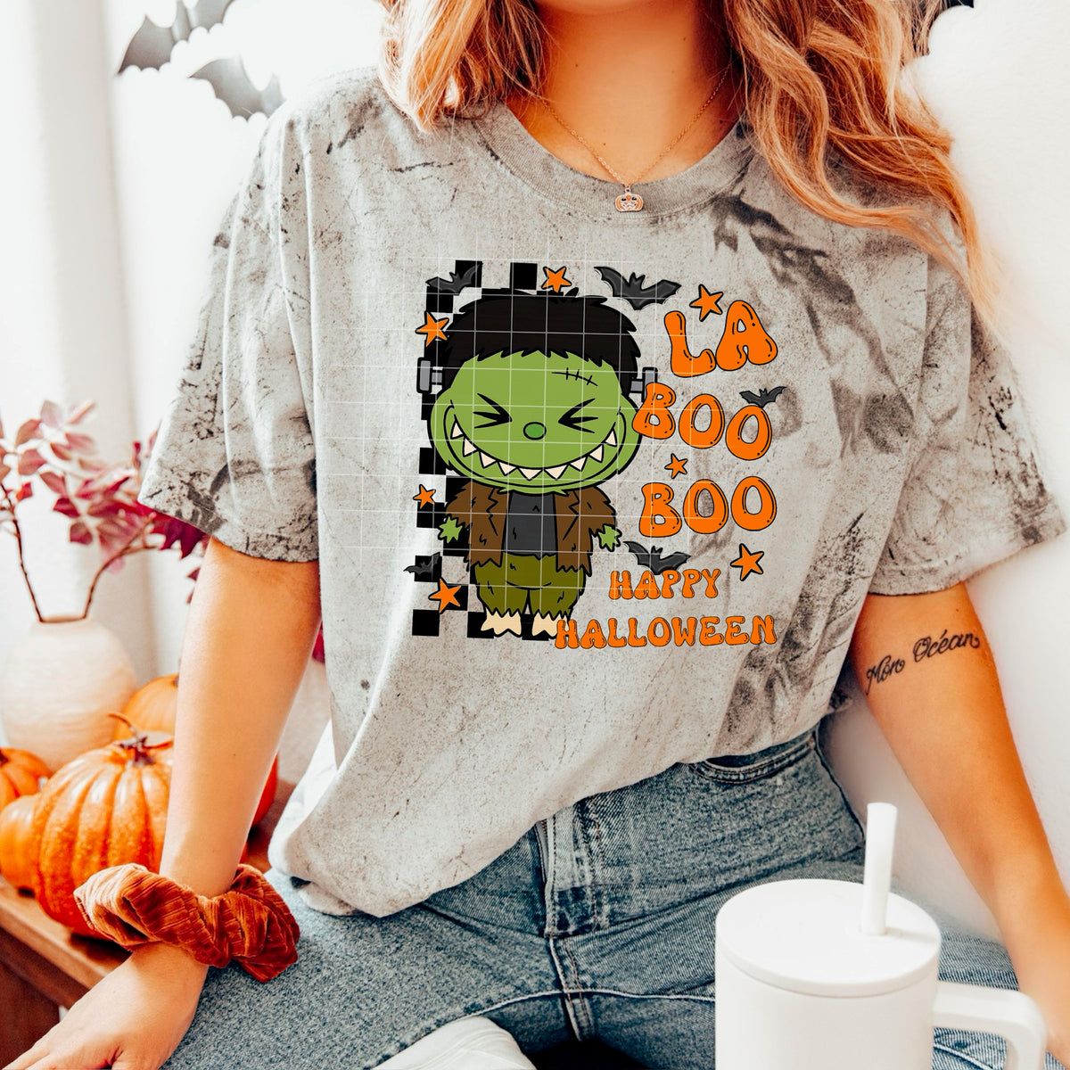 Franken boo boo (sarcastic momma) 113738 DTF transfer