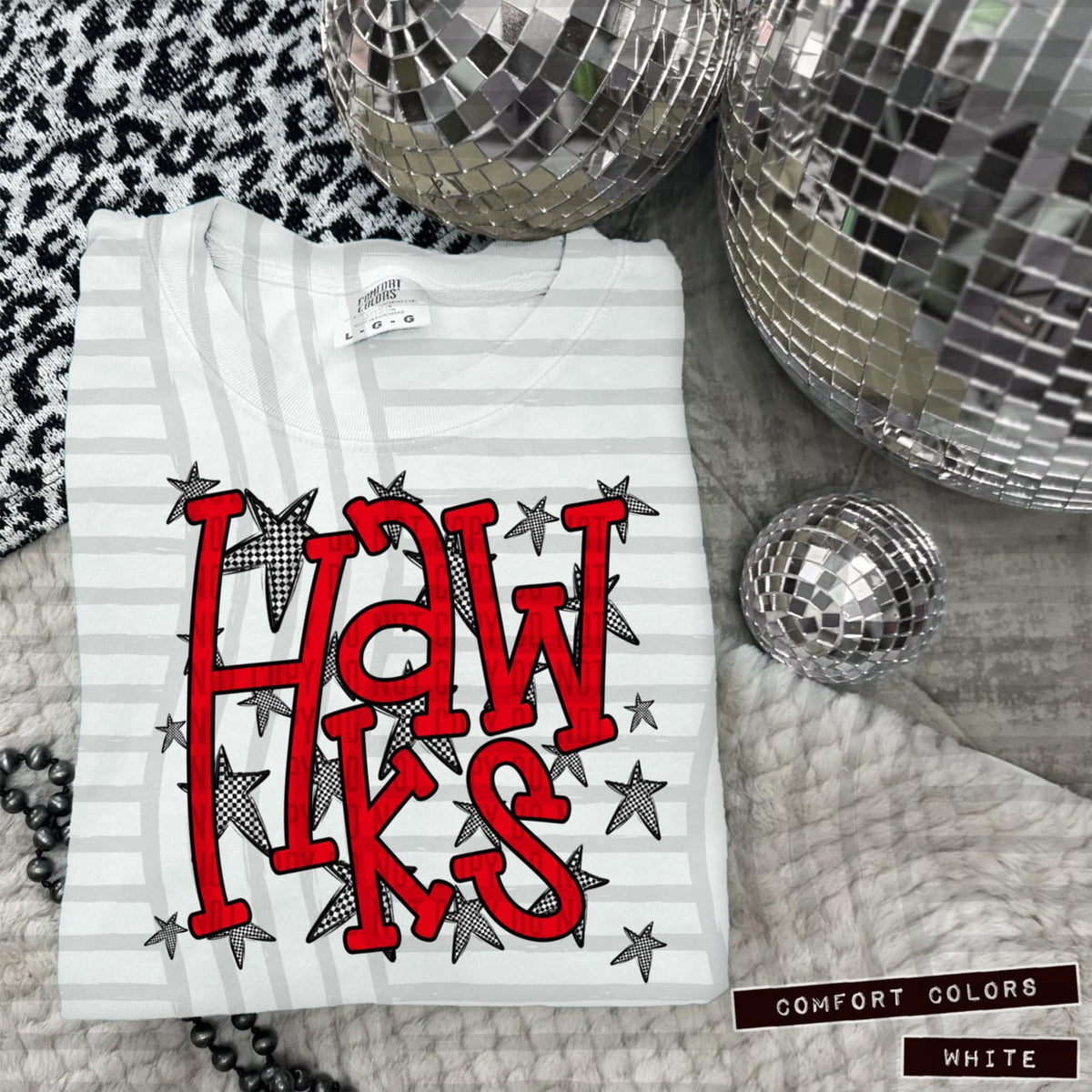 Red Staggered Mascots (Caplinger)