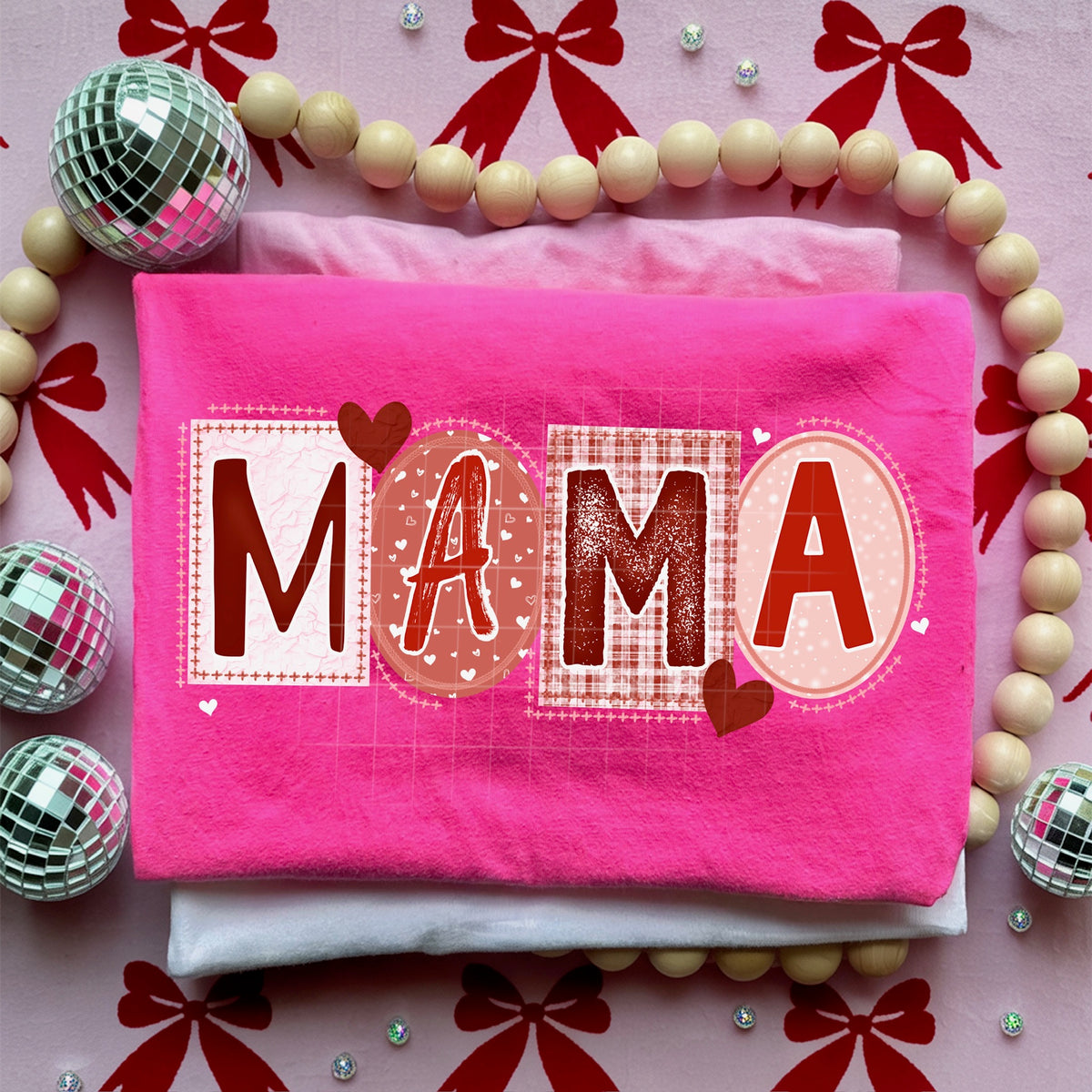 Mama mixed fonts (CSC) DTF transfer